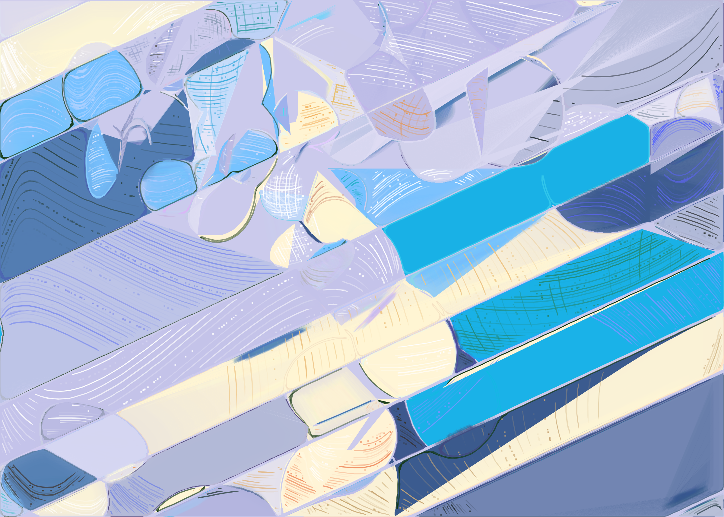 Art Blocks - Art Blocks v2 - Running Moon #232 - NFT # 334000232