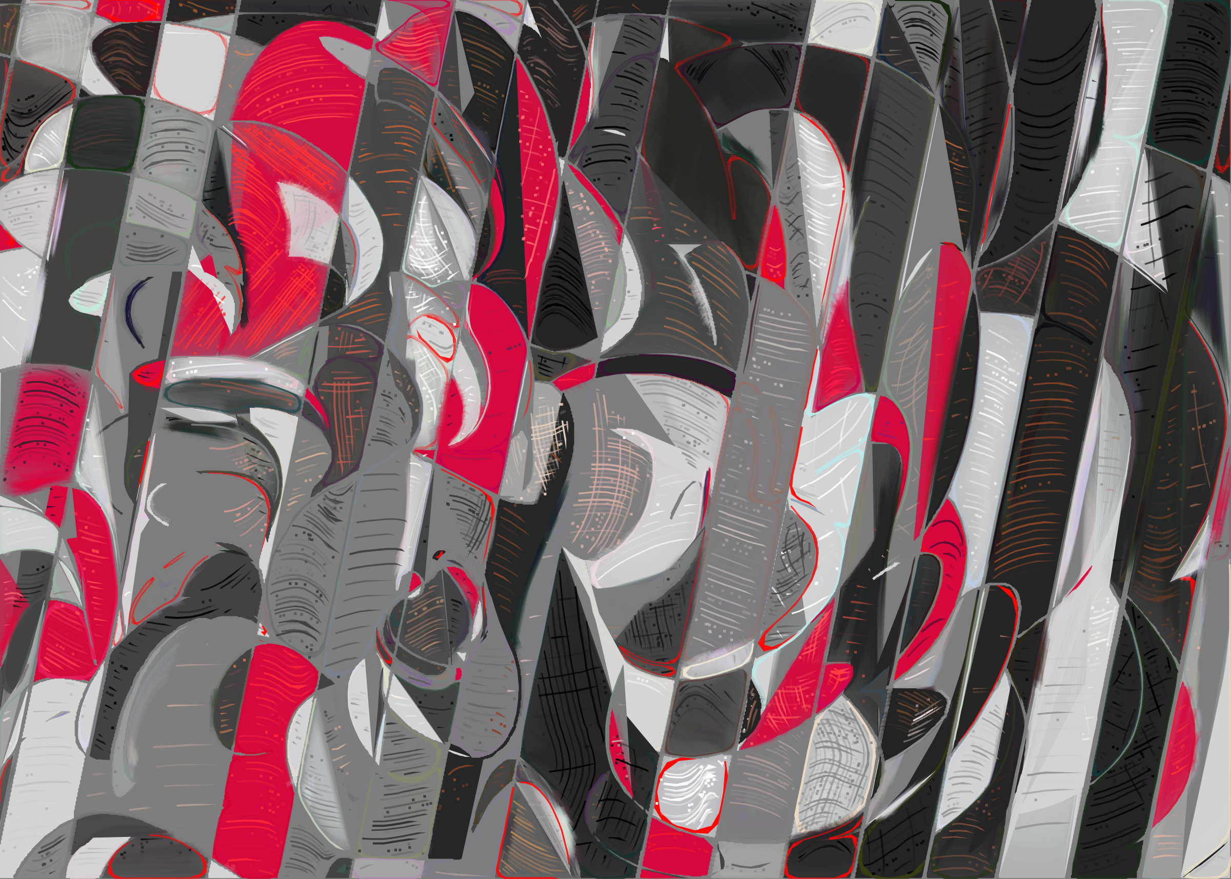 Art Blocks - Art Blocks v2 - Running Moon #234 - NFT # 334000234