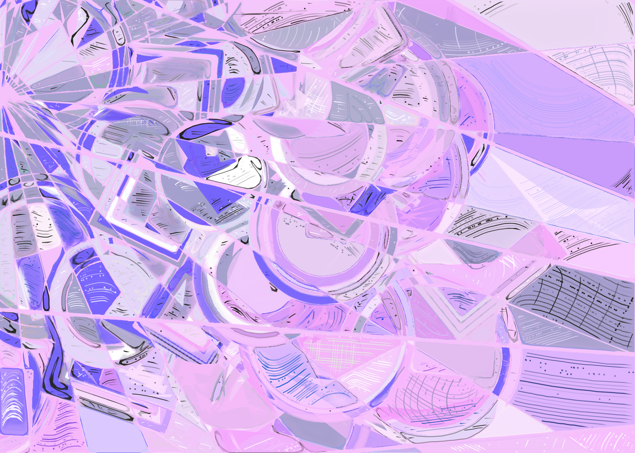 Art Blocks - Art Blocks v2 - Running Moon #235 - NFT # 334000235