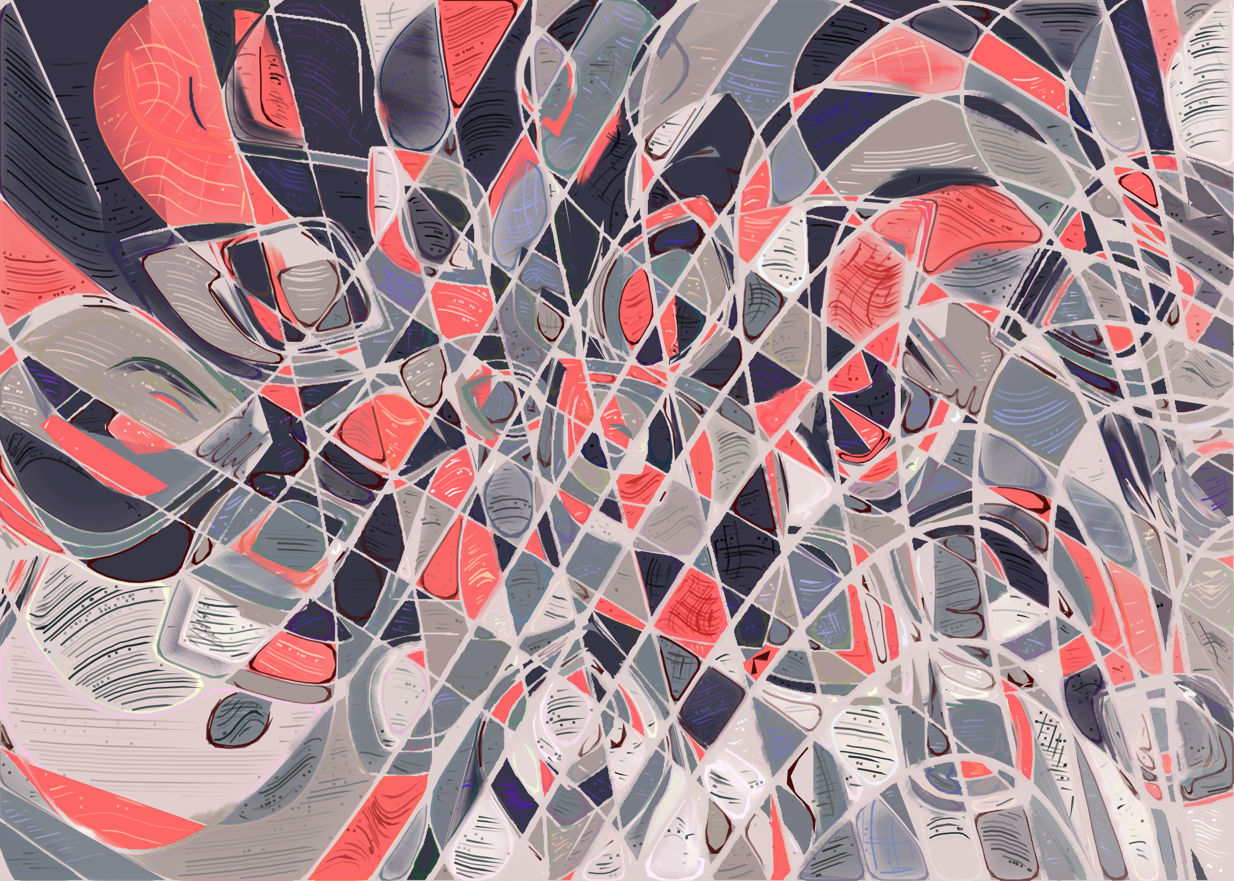 Art Blocks - Art Blocks v2 - Running Moon #240 - NFT # 334000240