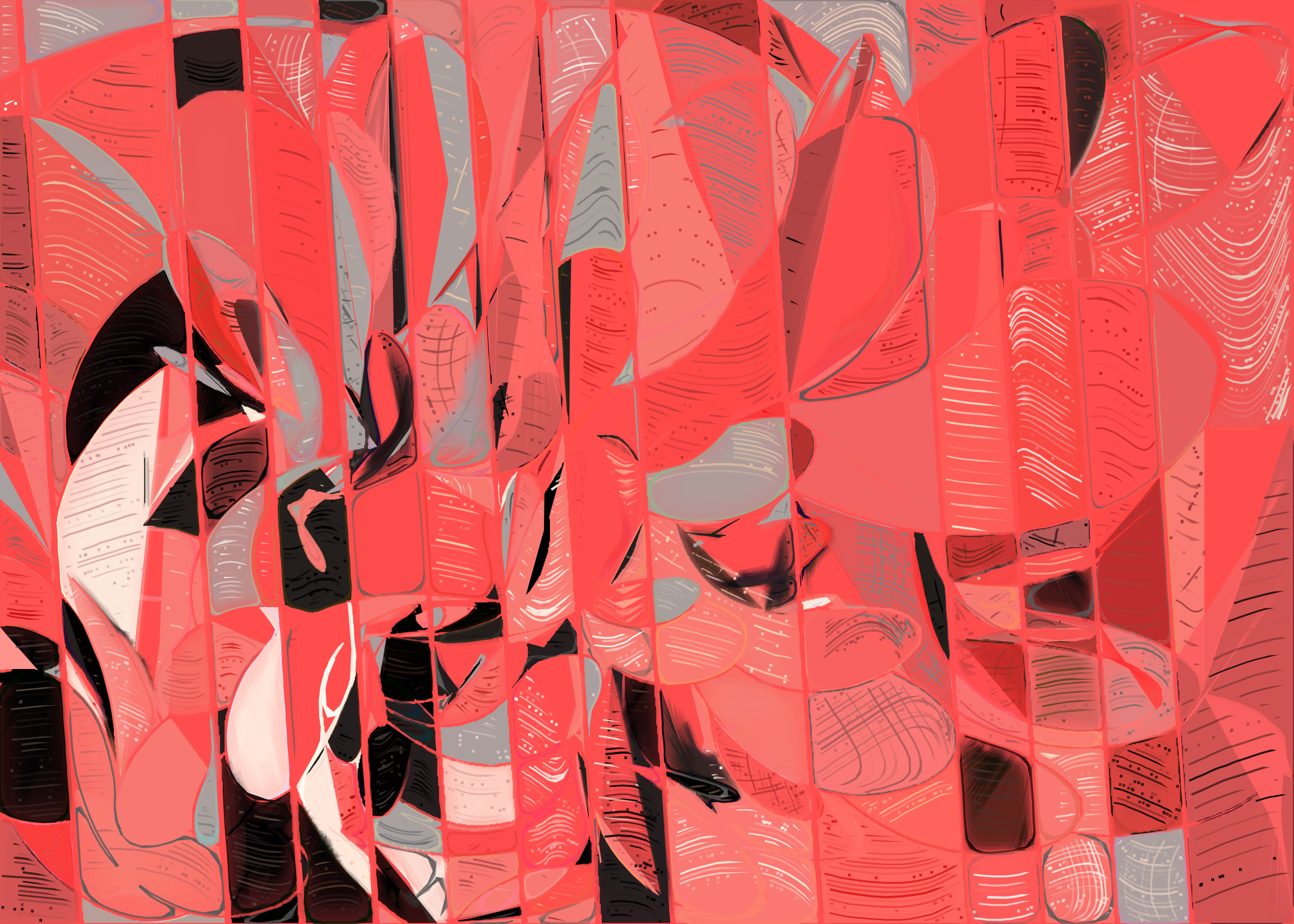 Art Blocks - Art Blocks v2 - Running Moon #242 - NFT # 334000242