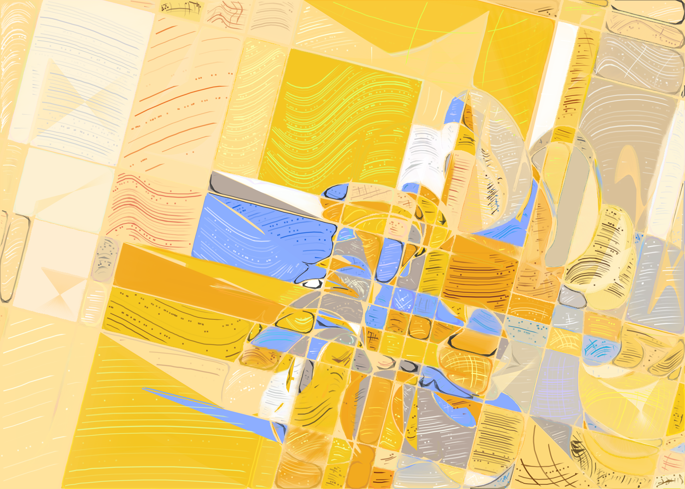 Art Blocks - Art Blocks v2 - Running Moon #247 - NFT # 334000247