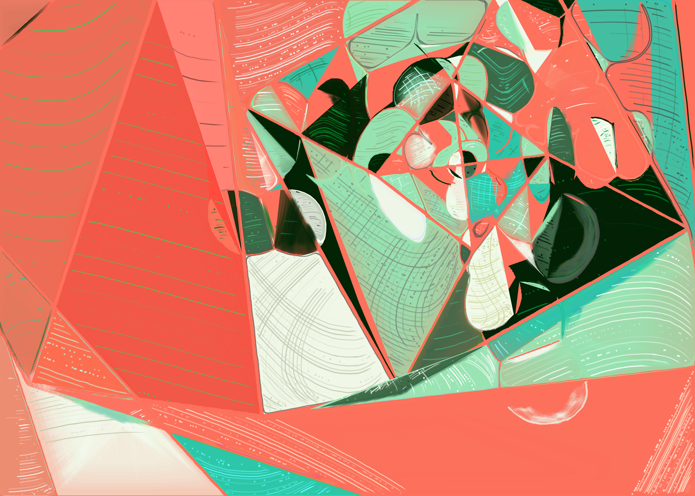 Art Blocks - Art Blocks v2 - Running Moon #249 - NFT # 334000249