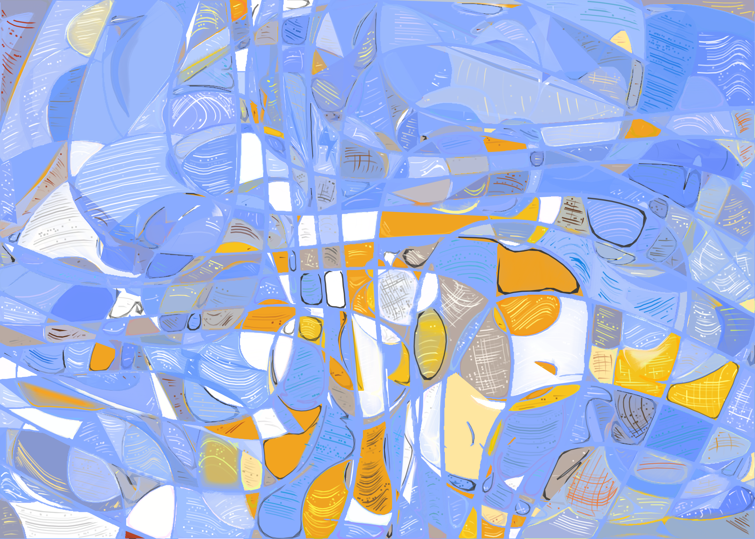 Art Blocks - Art Blocks v2 - Running Moon #259 - NFT # 334000259