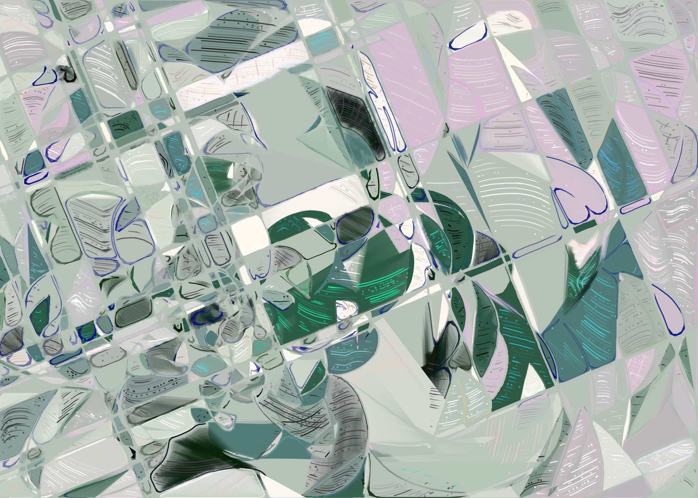 Art Blocks - Art Blocks v2 - Running Moon #270 - NFT # 334000270