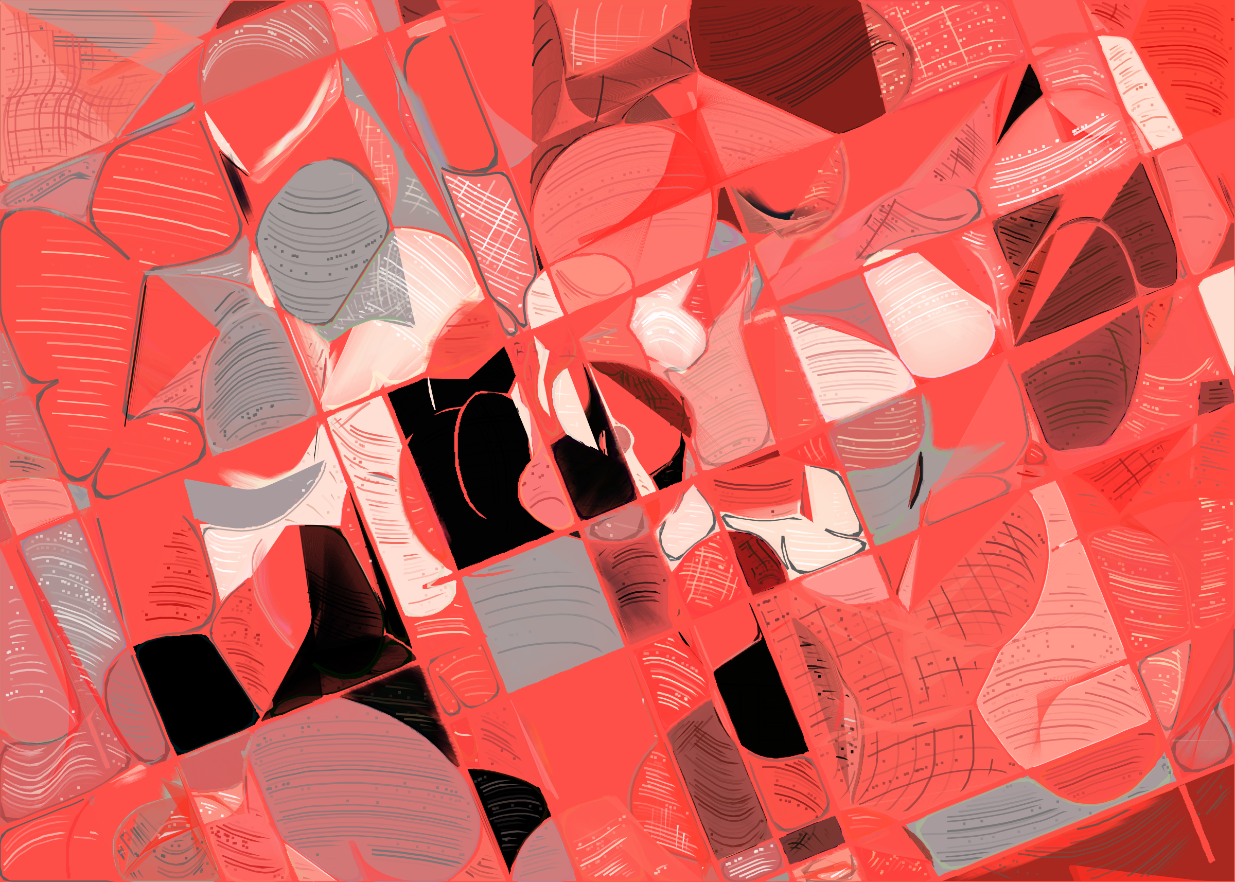 Art Blocks - Art Blocks v2 - Running Moon #272 - NFT # 334000272