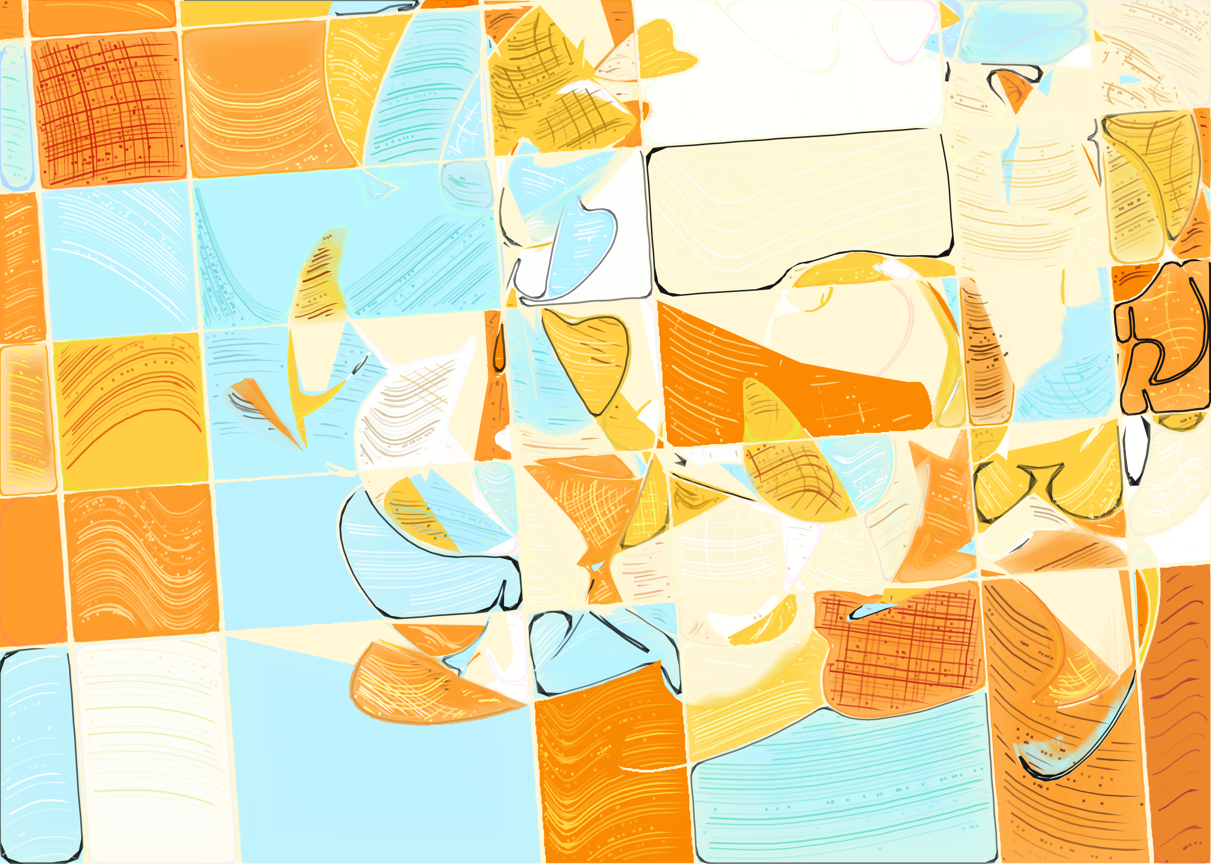 Art Blocks - Art Blocks v2 - Running Moon #275 - NFT # 334000275