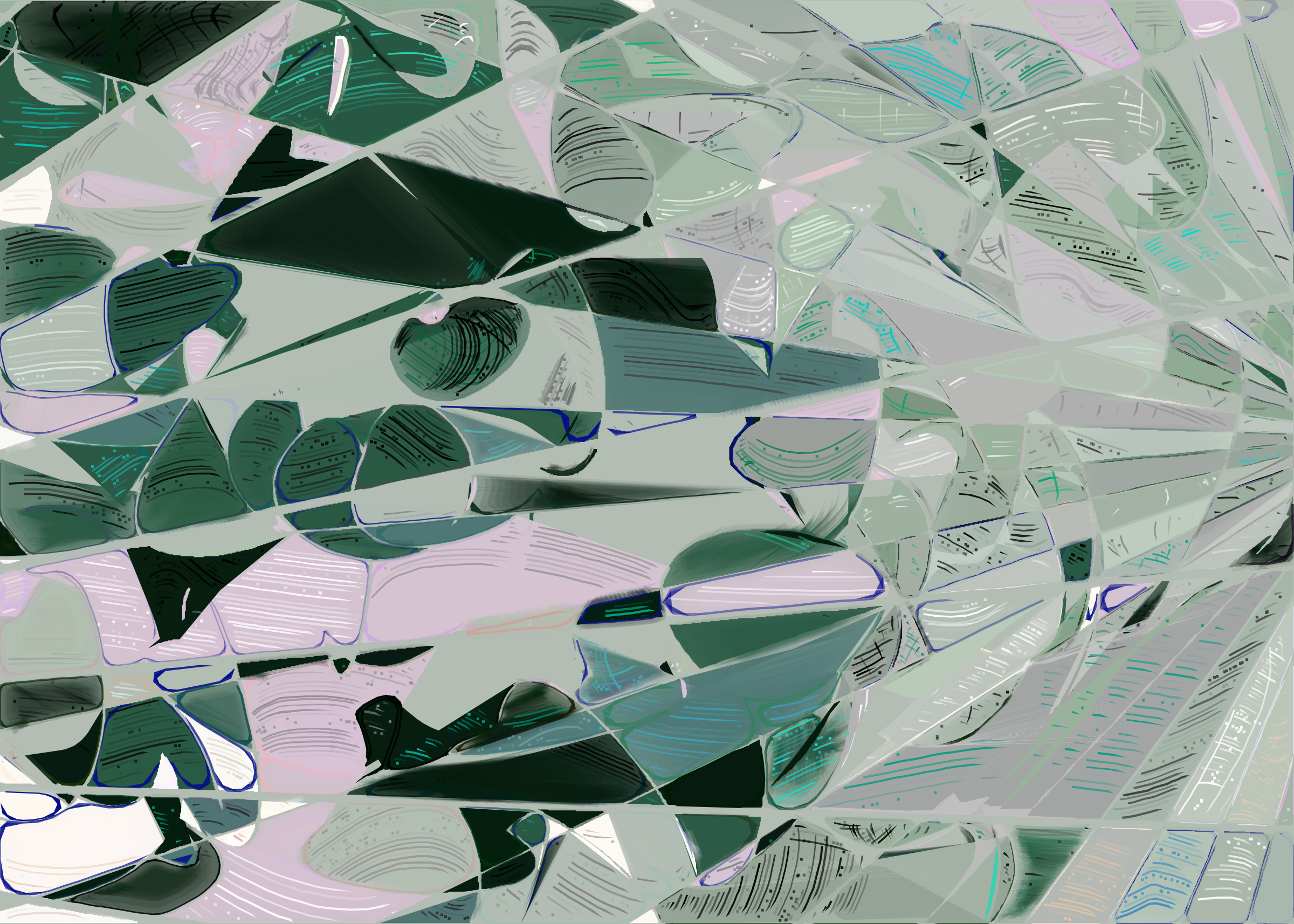 Art Blocks - Art Blocks v2 - Running Moon #276 - NFT # 334000276