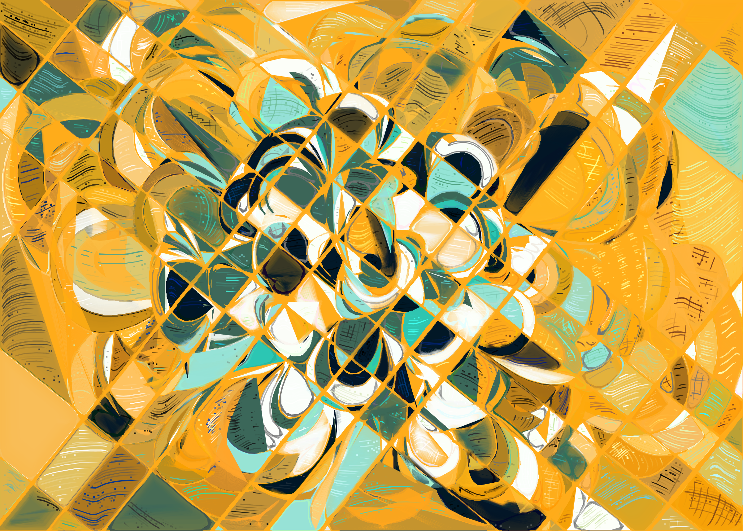 Art Blocks - Art Blocks v2 - Running Moon #290 - NFT # 334000290