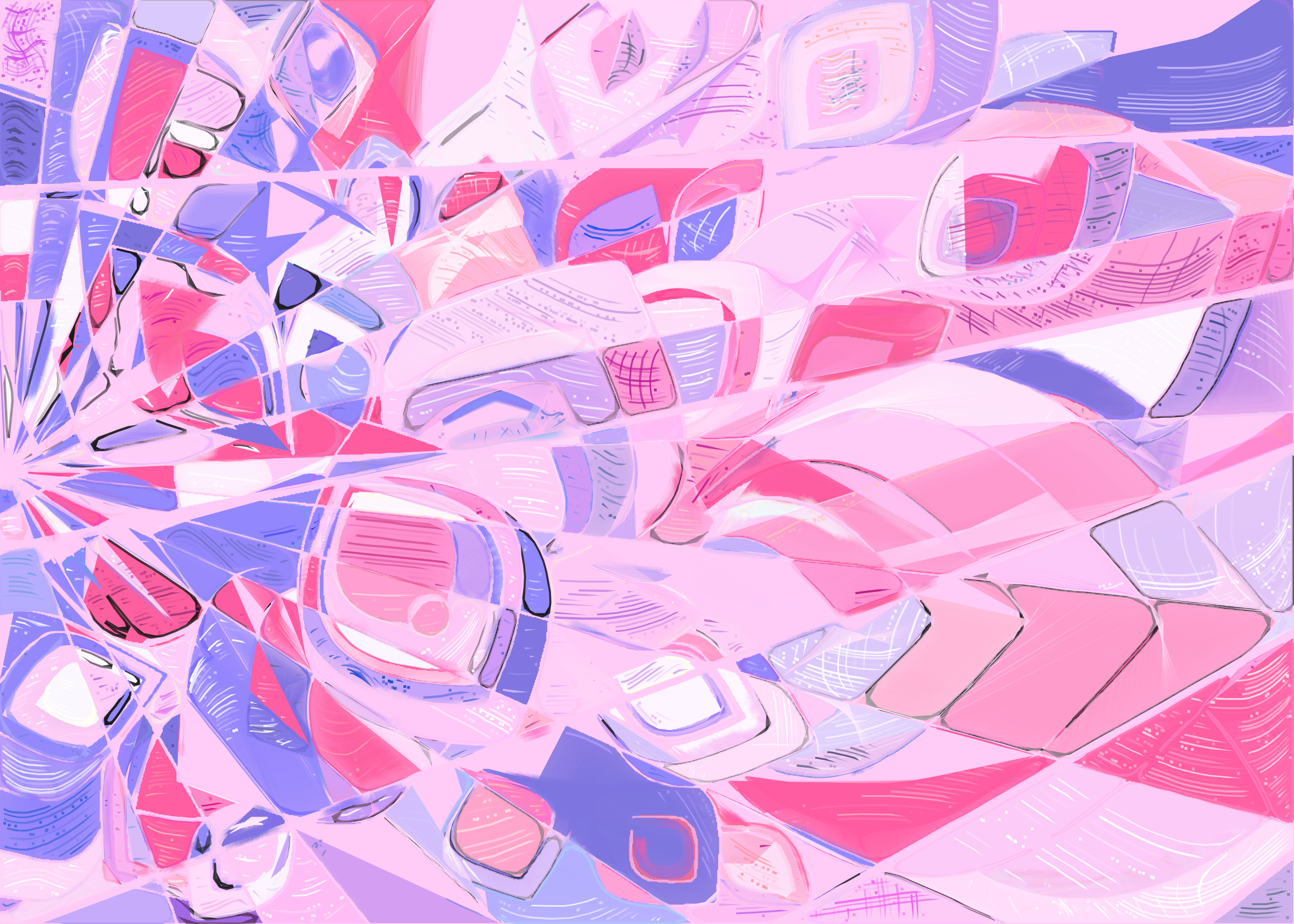 Art Blocks - Art Blocks v2 - Running Moon #295 - NFT # 334000295