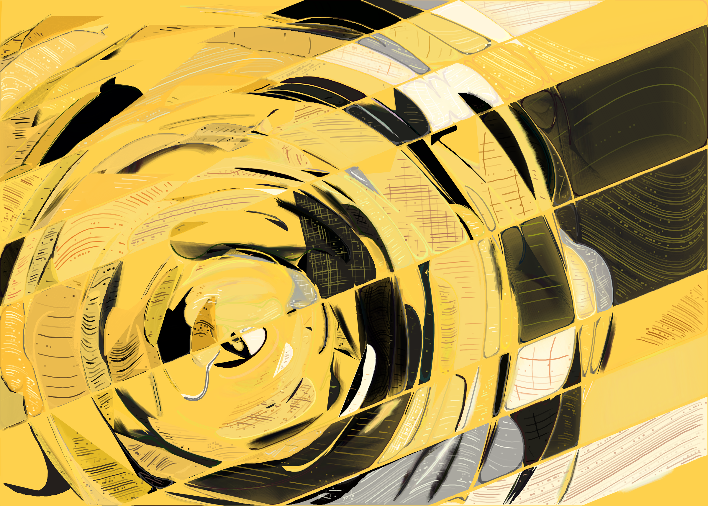 Art Blocks - Art Blocks v2 - Running Moon #298 - NFT # 334000298