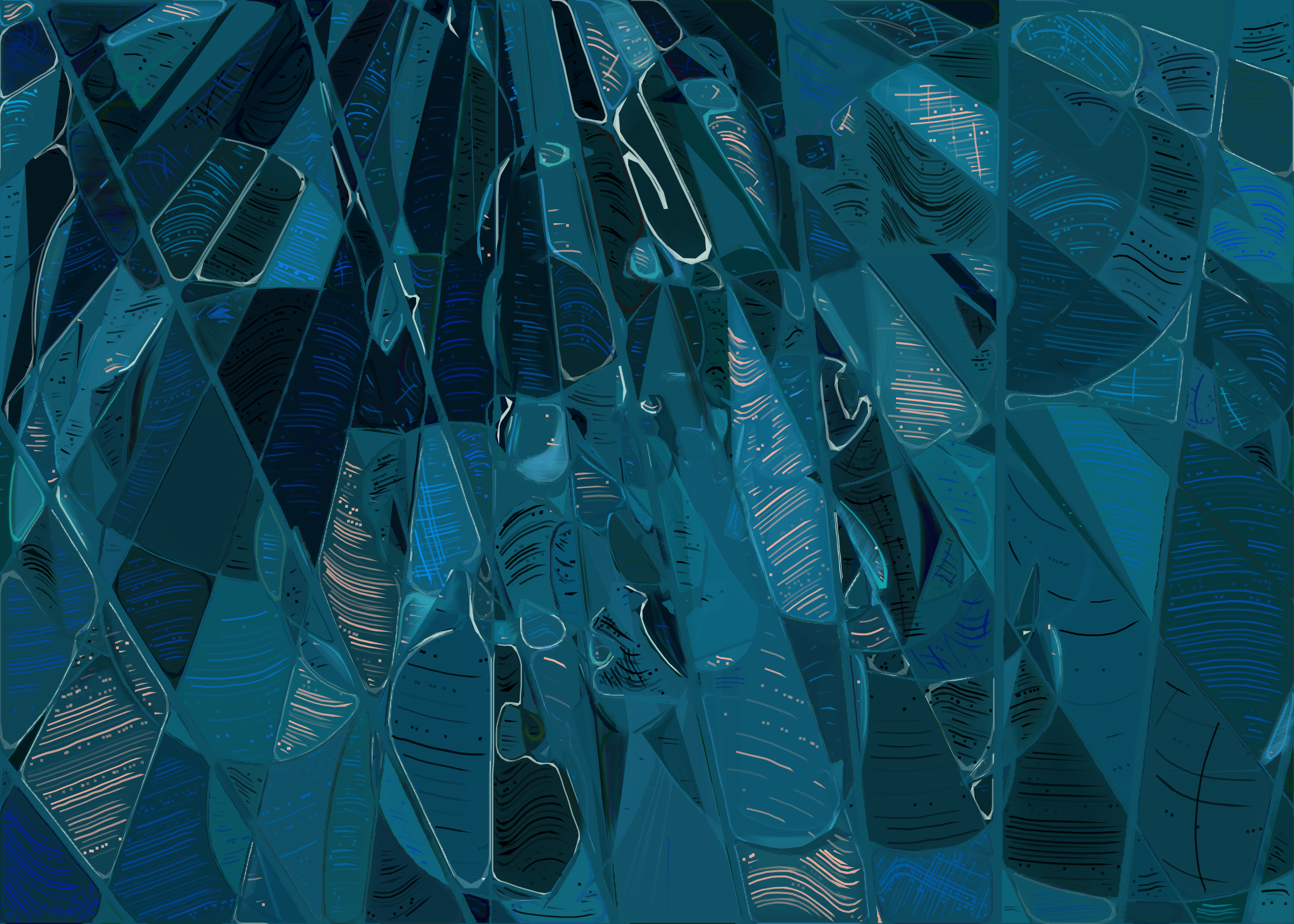 Art Blocks - Art Blocks v2 - Running Moon #299 - NFT # 334000299