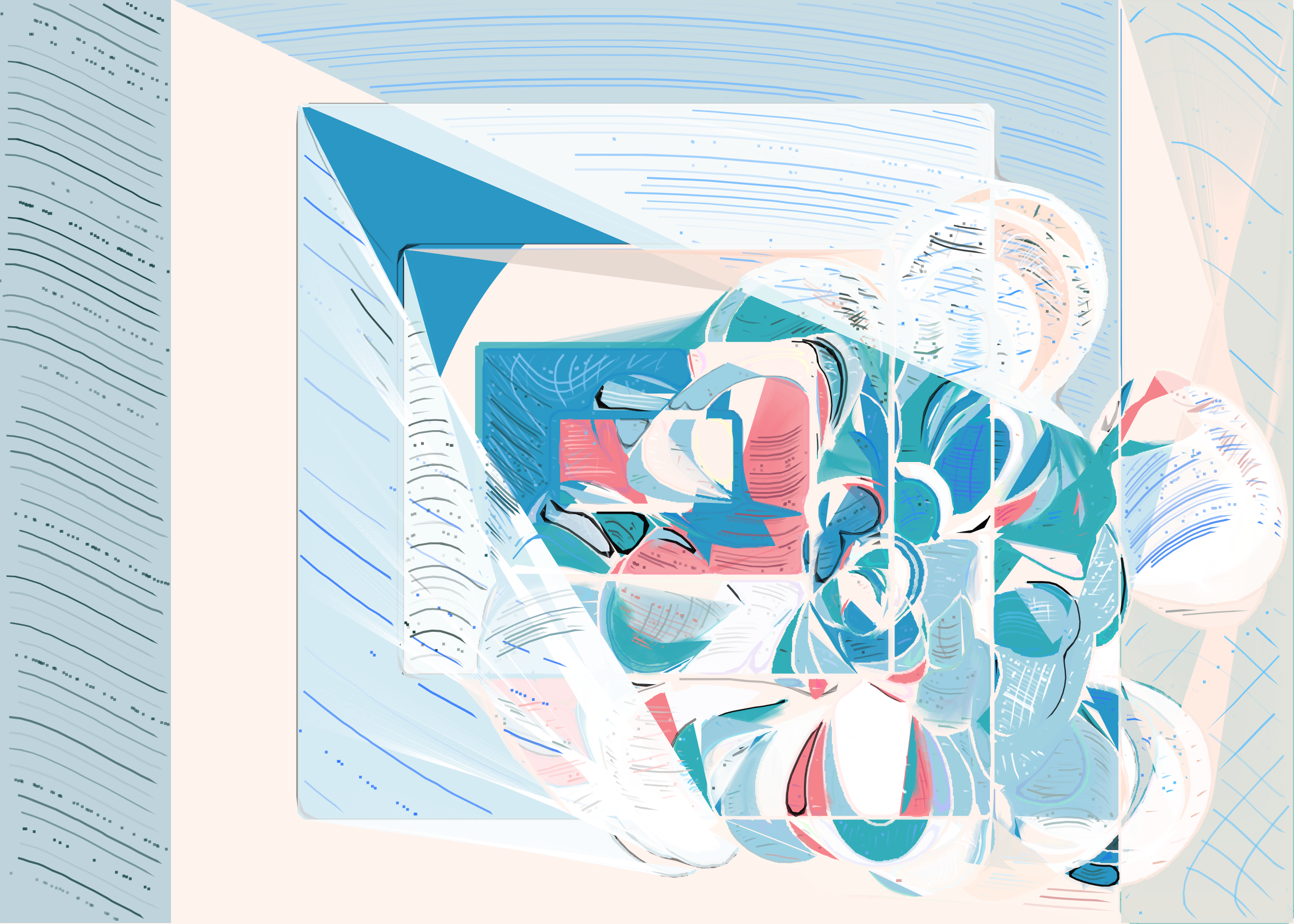 Art Blocks - Art Blocks v2 - Running Moon #309 - NFT # 334000309