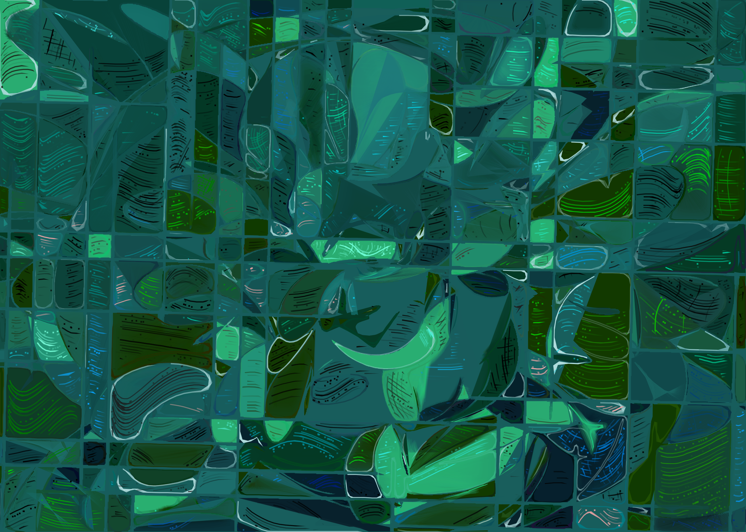 Art Blocks - Art Blocks v2 - Running Moon #314 - NFT # 334000314