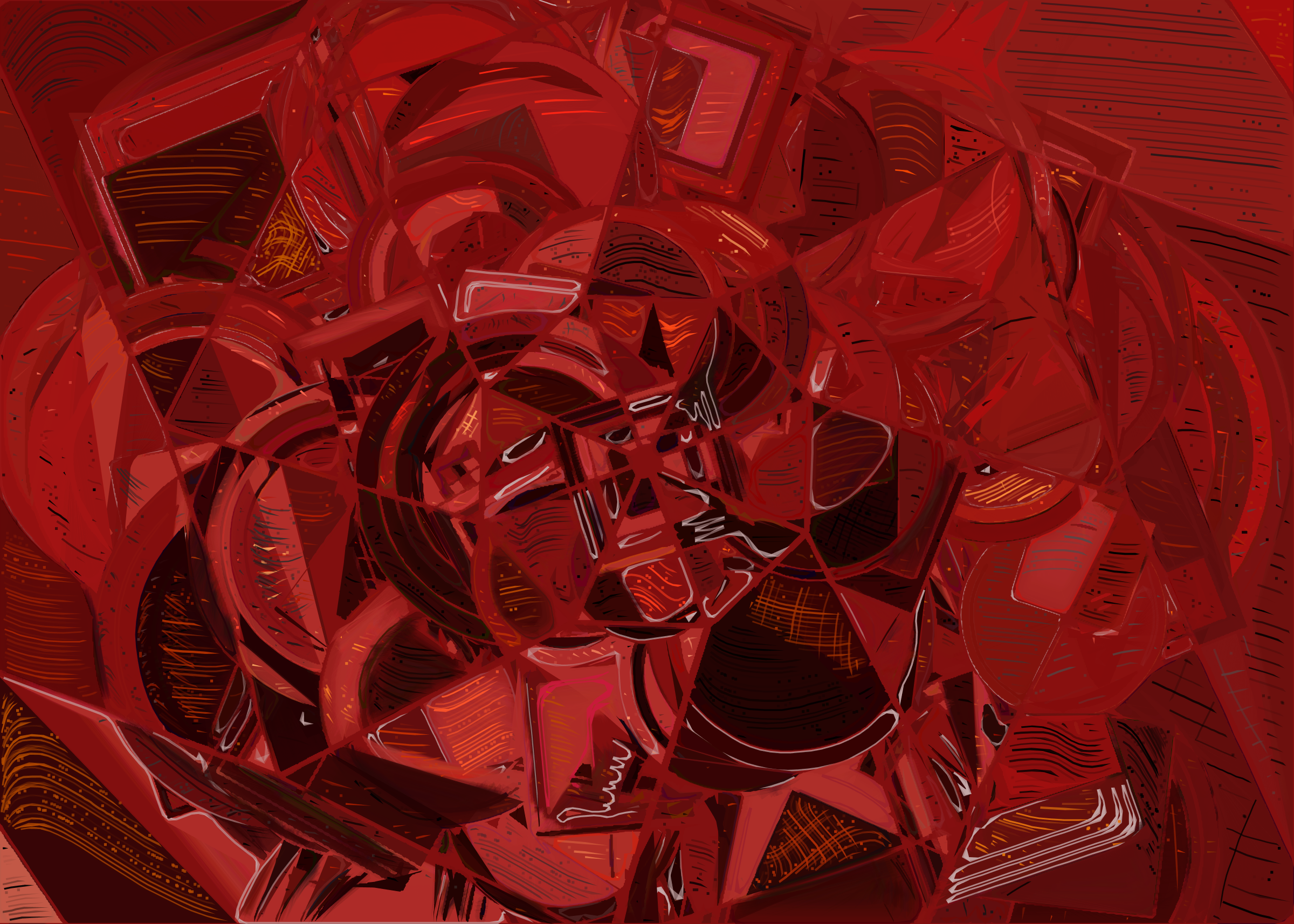 Art Blocks - Art Blocks v2 - Running Moon #316 - NFT # 334000316