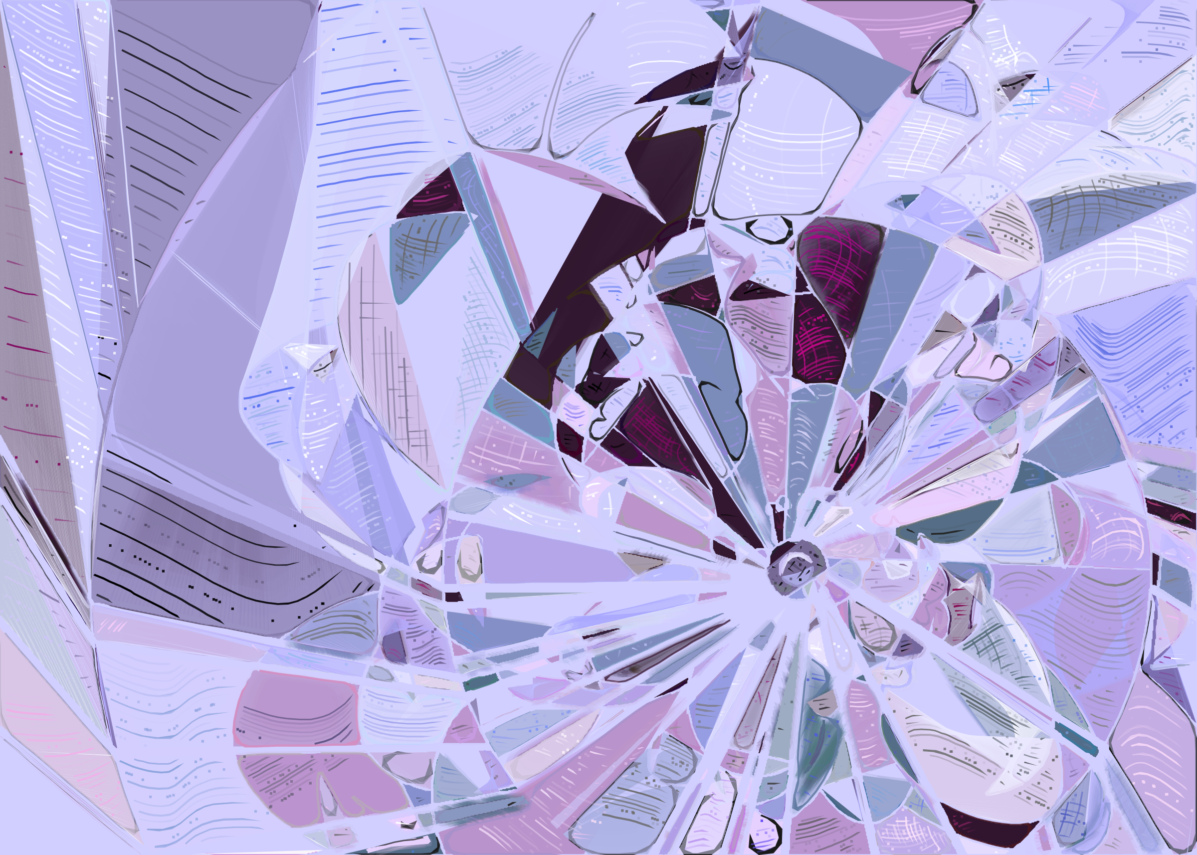 Art Blocks - Art Blocks v2 - Running Moon #321 - NFT # 334000321