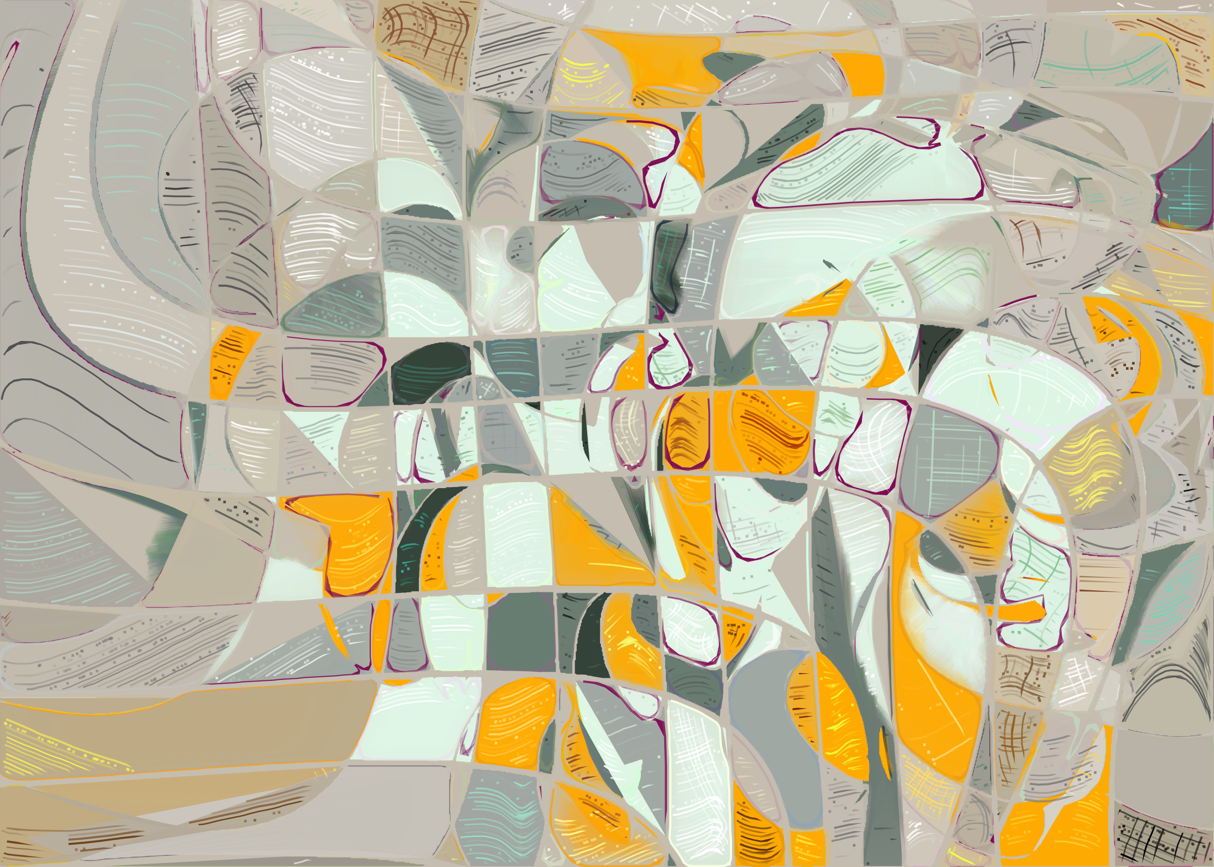 Art Blocks - Art Blocks v2 - Running Moon #323 - NFT # 334000323