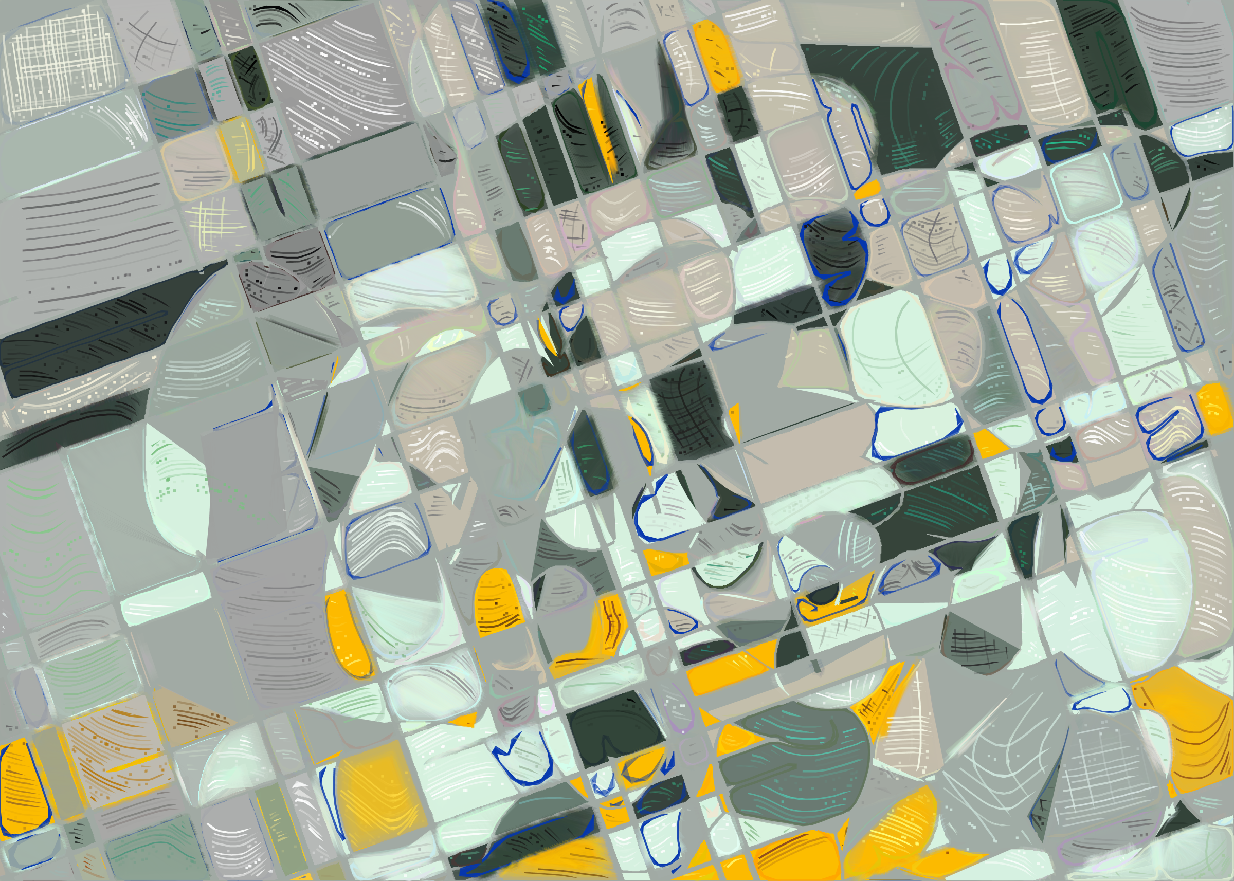 Art Blocks - Art Blocks v2 - Running Moon #324 - NFT # 334000324