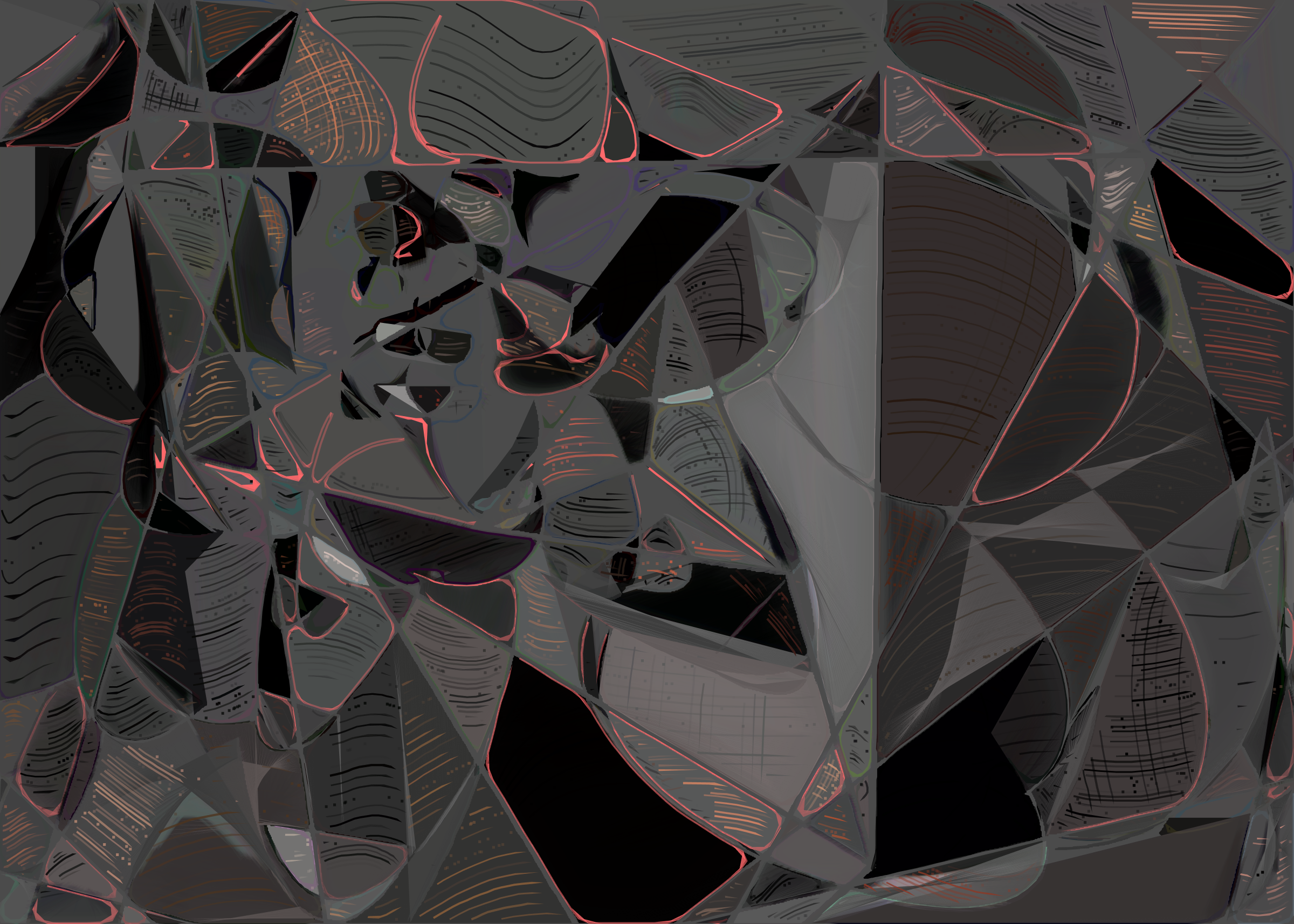 Art Blocks - Art Blocks v2 - Running Moon #345 - NFT # 334000345