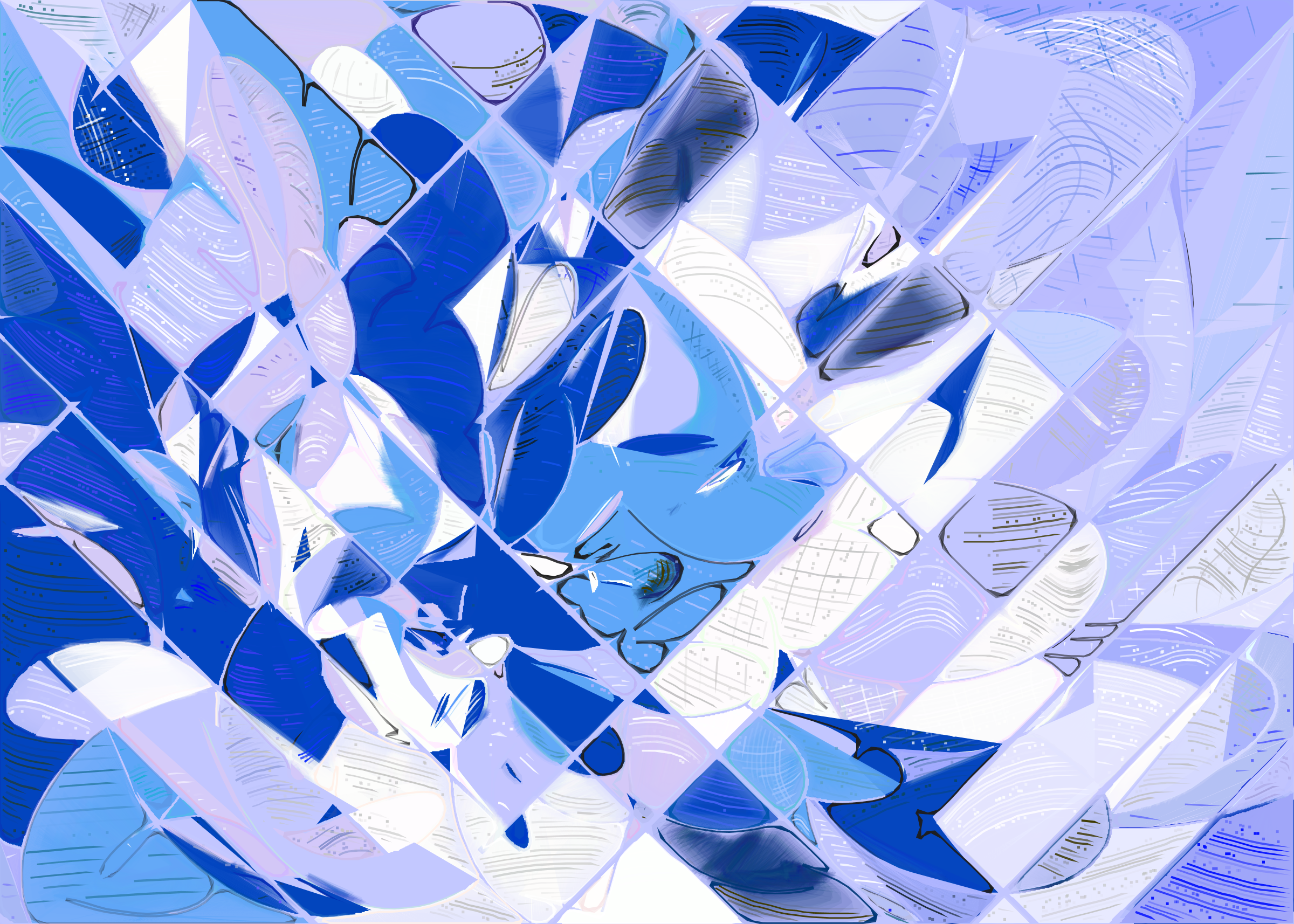 Art Blocks - Art Blocks v2 - Running Moon #346 - NFT # 334000346