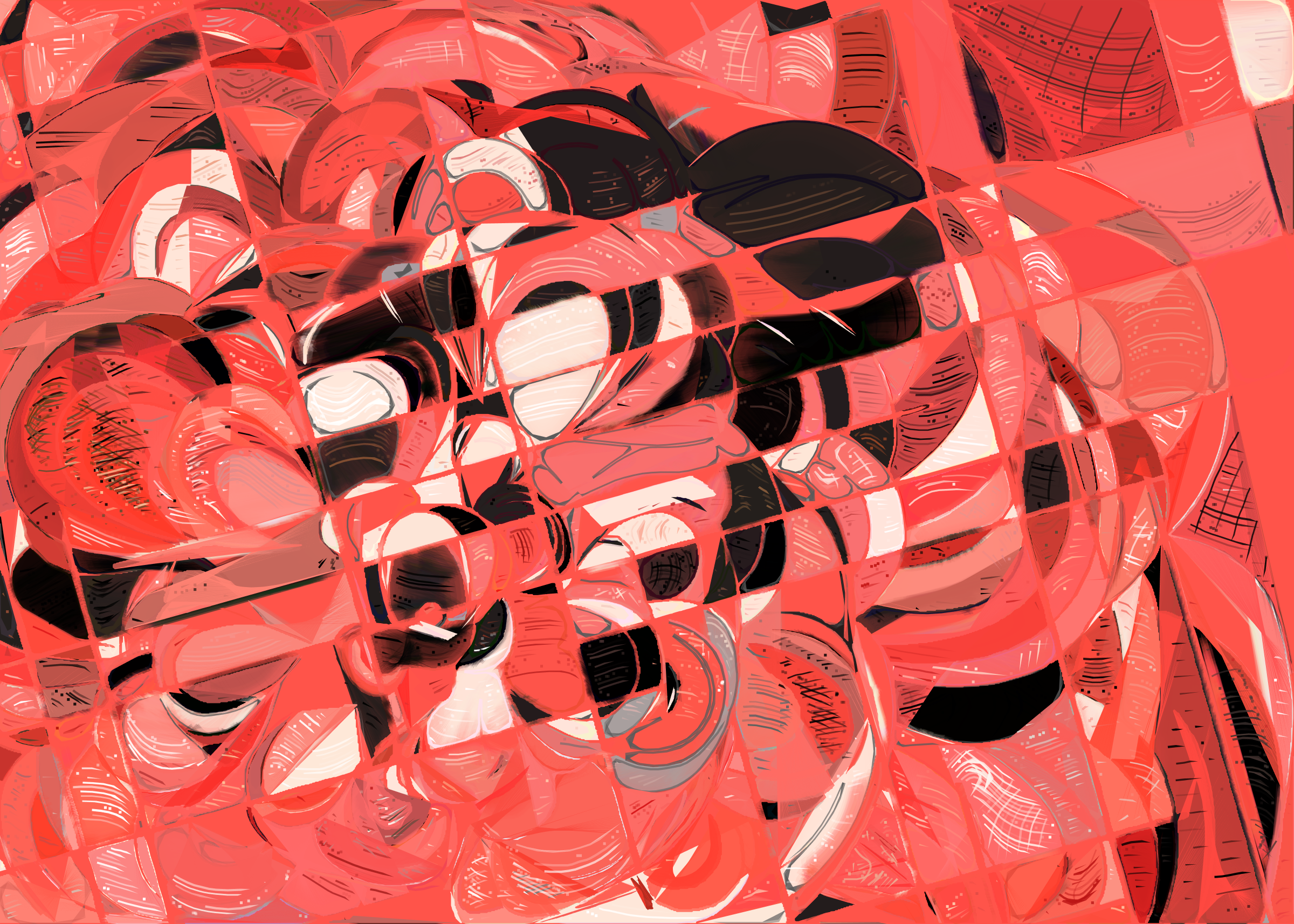 Art Blocks - Art Blocks v2 - Running Moon #350 - NFT # 334000350