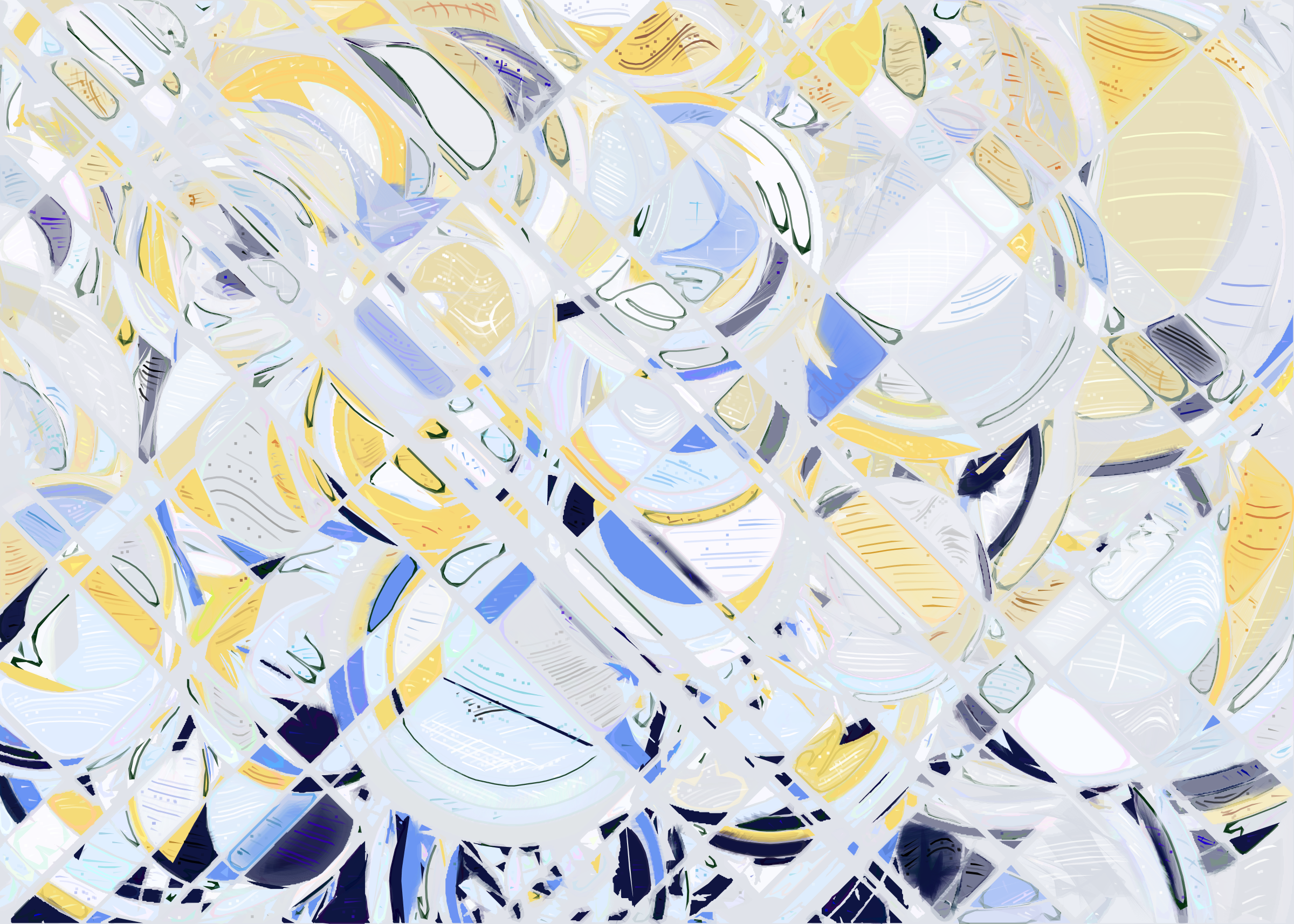 Art Blocks - Art Blocks v2 - Running Moon #357 - NFT # 334000357