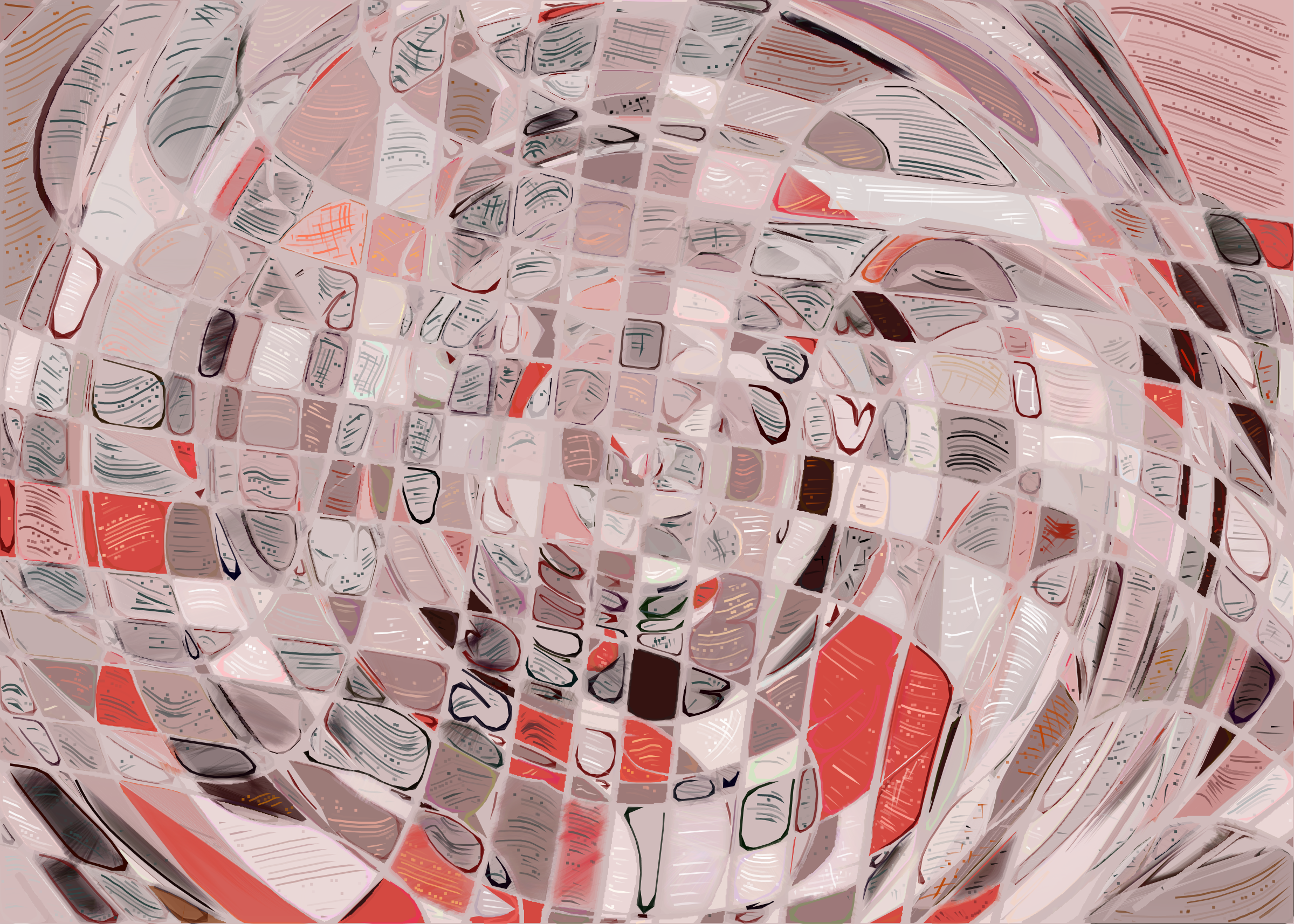 Art Blocks - Art Blocks v2 - Running Moon #369 - NFT # 334000369