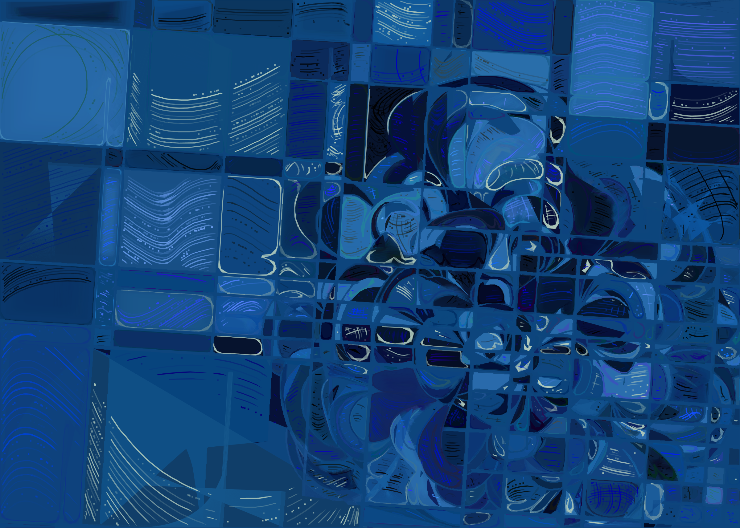 Art Blocks - Art Blocks v2 - Running Moon #377 - NFT # 334000377