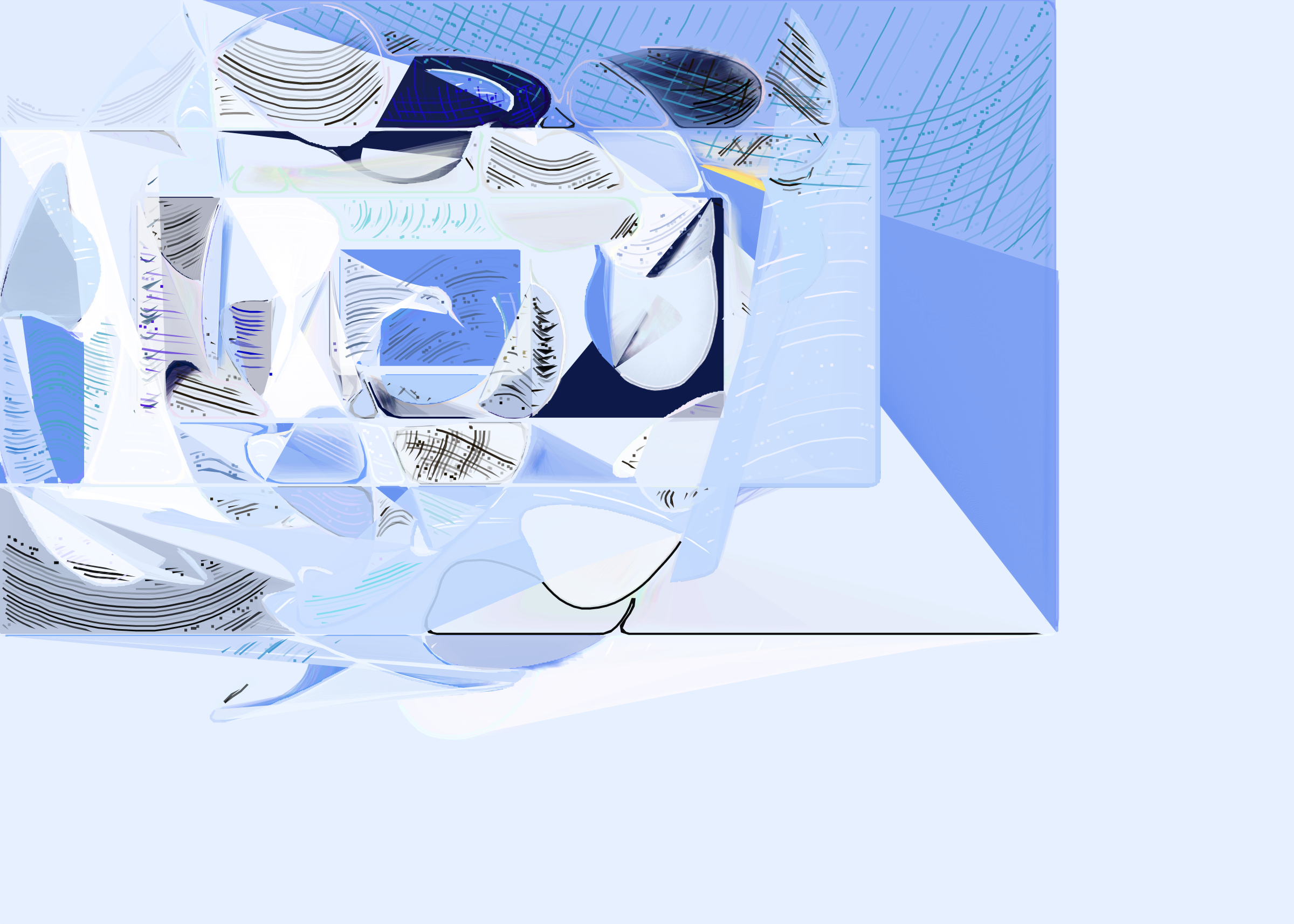 Art Blocks - Art Blocks v2 - Running Moon #380 - NFT # 334000380