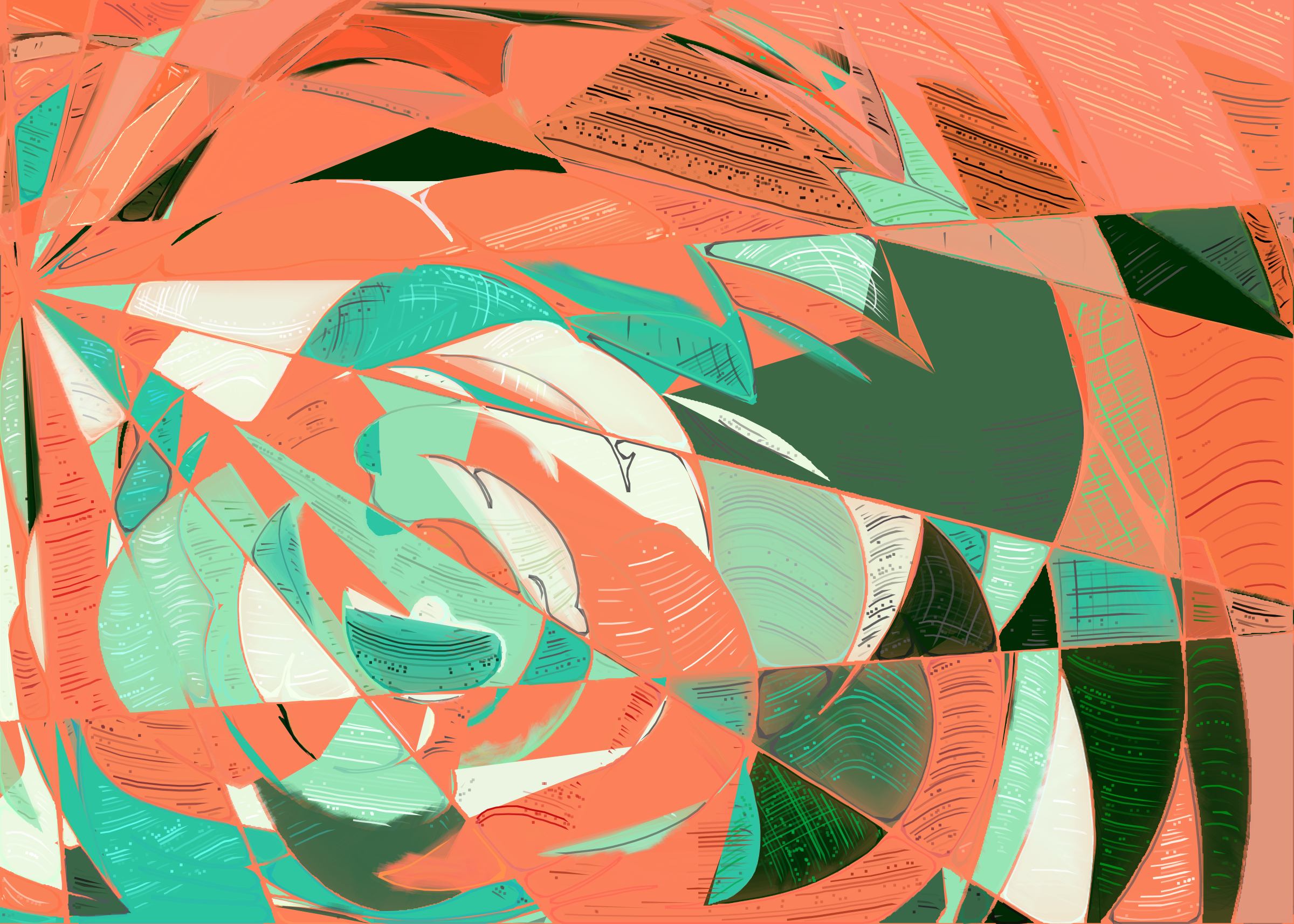 Art Blocks - Art Blocks v2 - Running Moon #381 - NFT # 334000381