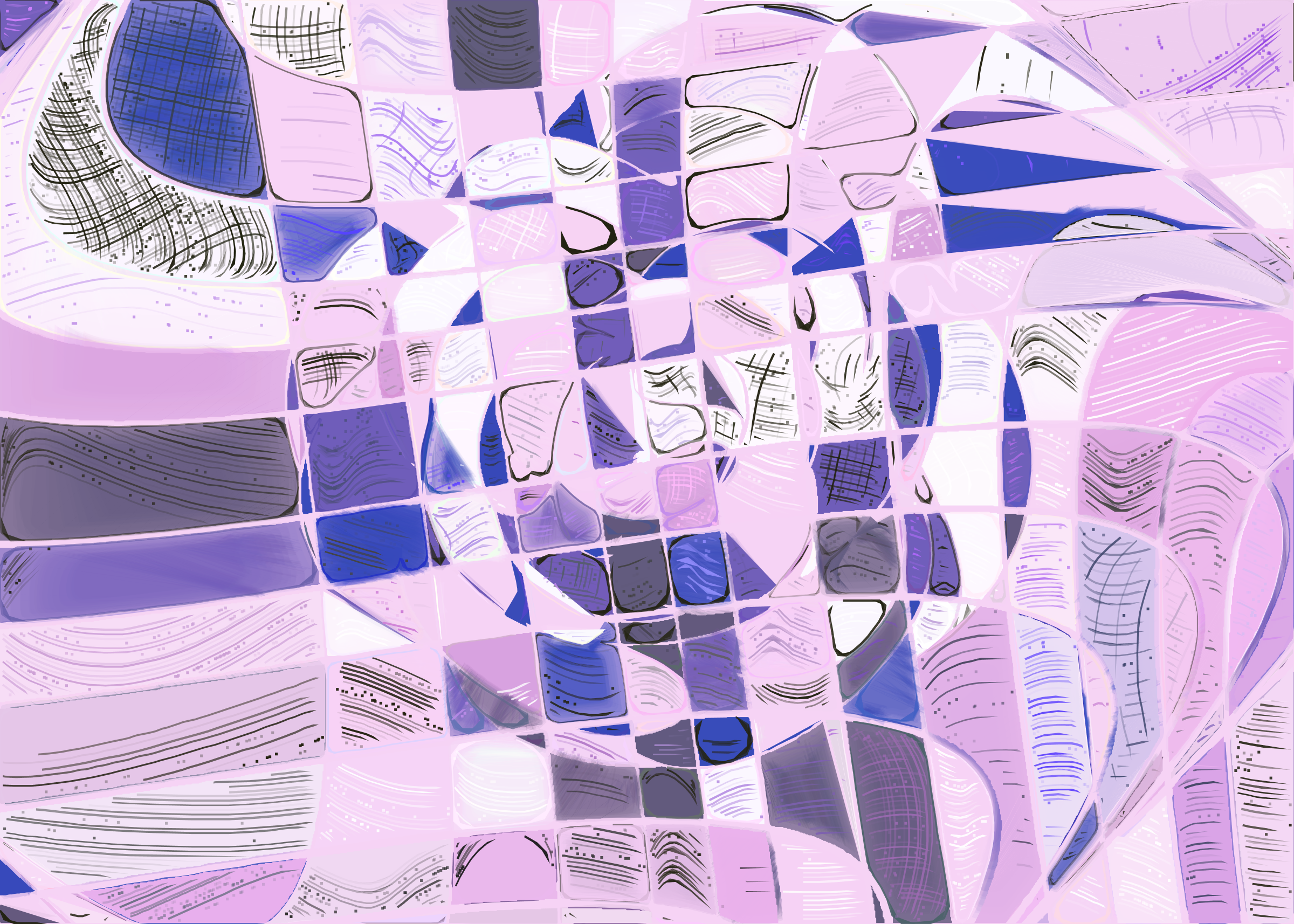 Art Blocks - Art Blocks v2 - Running Moon #385 - NFT # 334000385