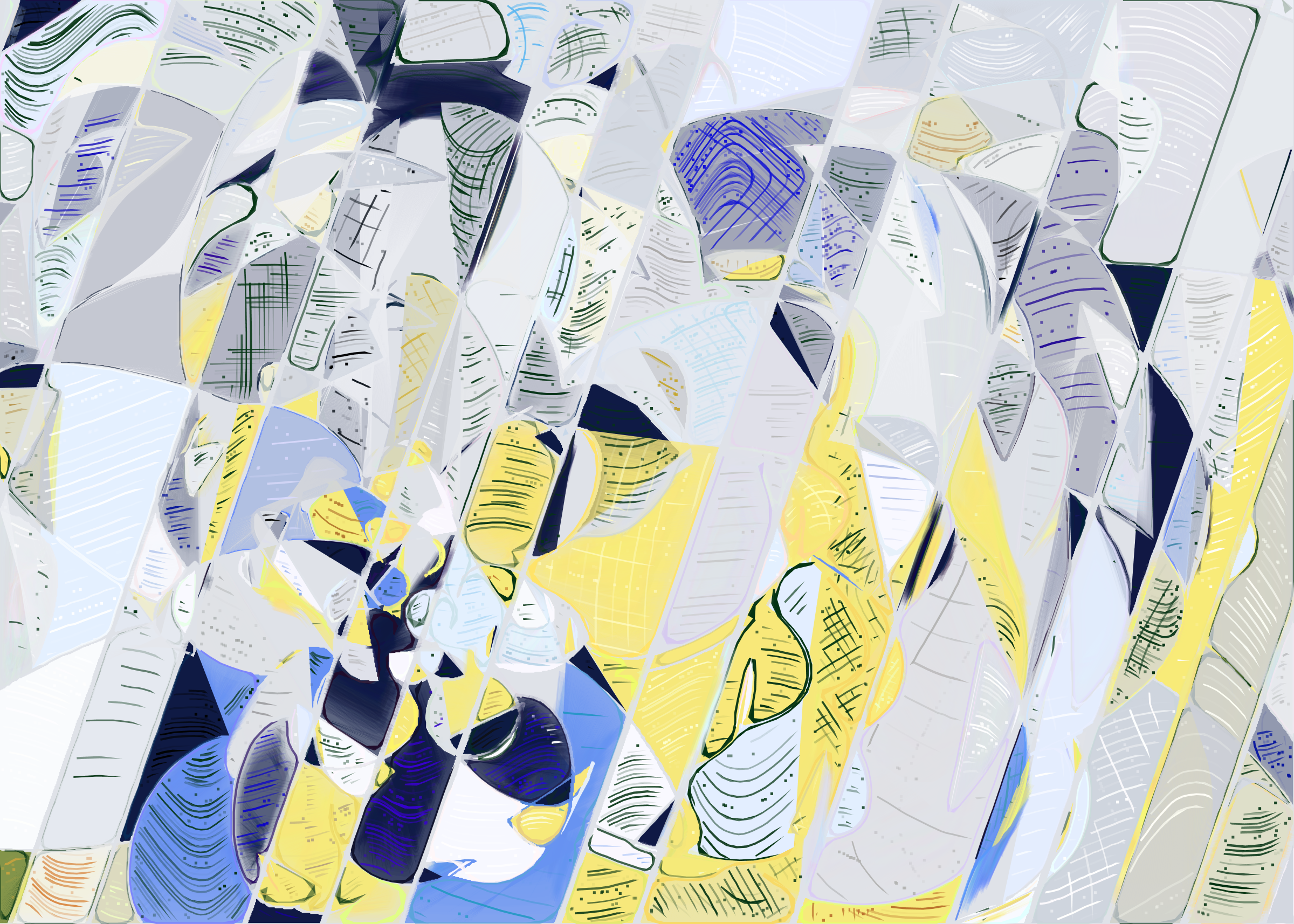 Art Blocks - Art Blocks v2 - Running Moon #387 - NFT # 334000387