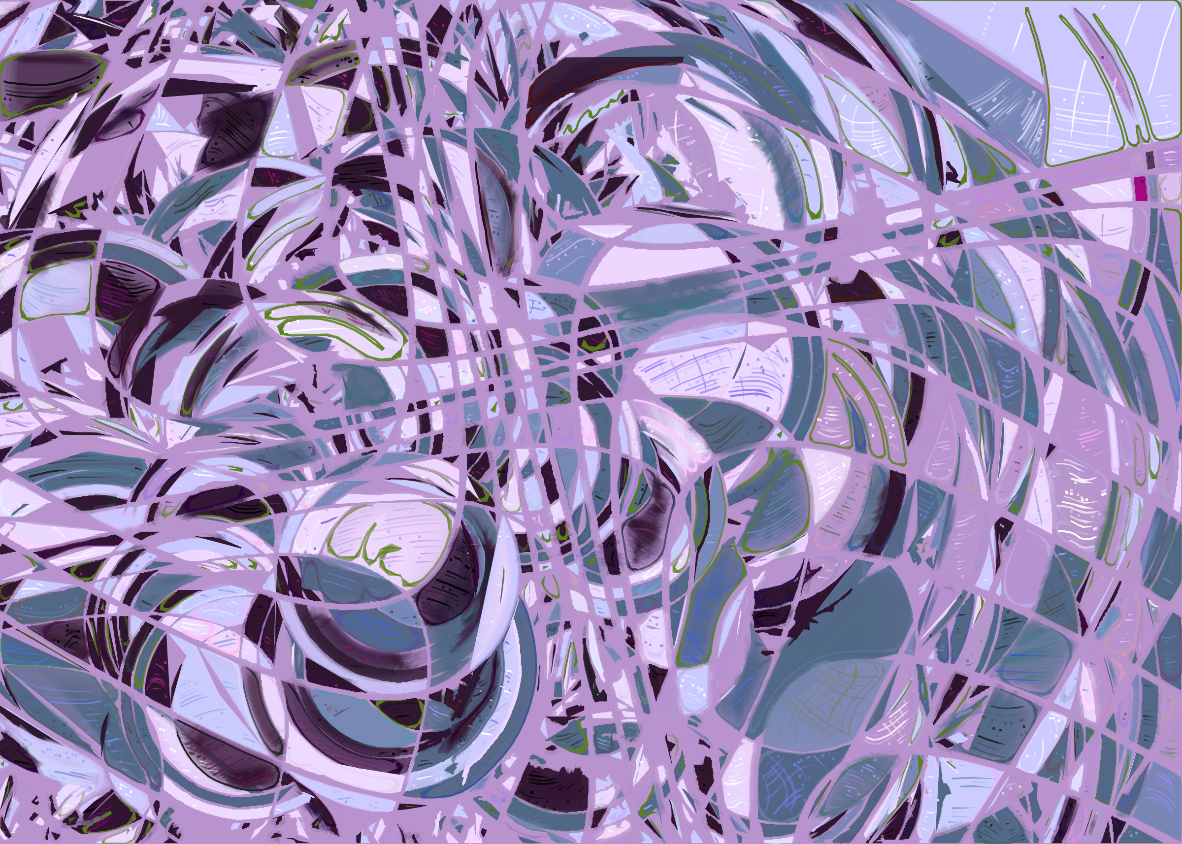 Art Blocks - Art Blocks v2 - Running Moon #388 - NFT # 334000388