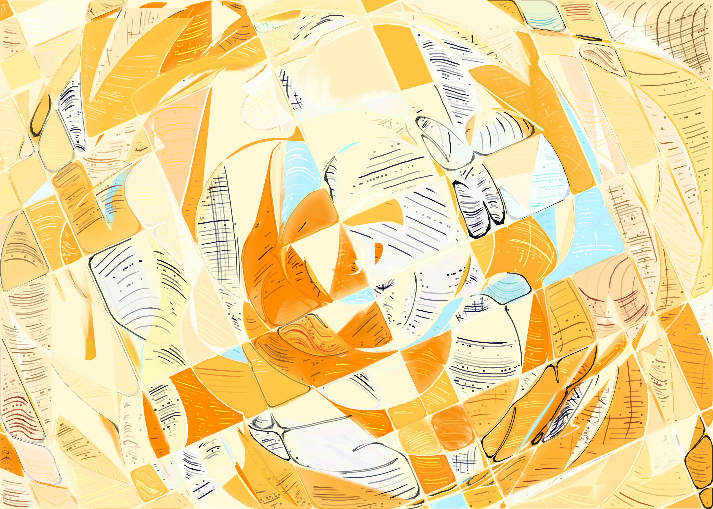 Art Blocks - Art Blocks v2 - Running Moon #398 - NFT # 334000398