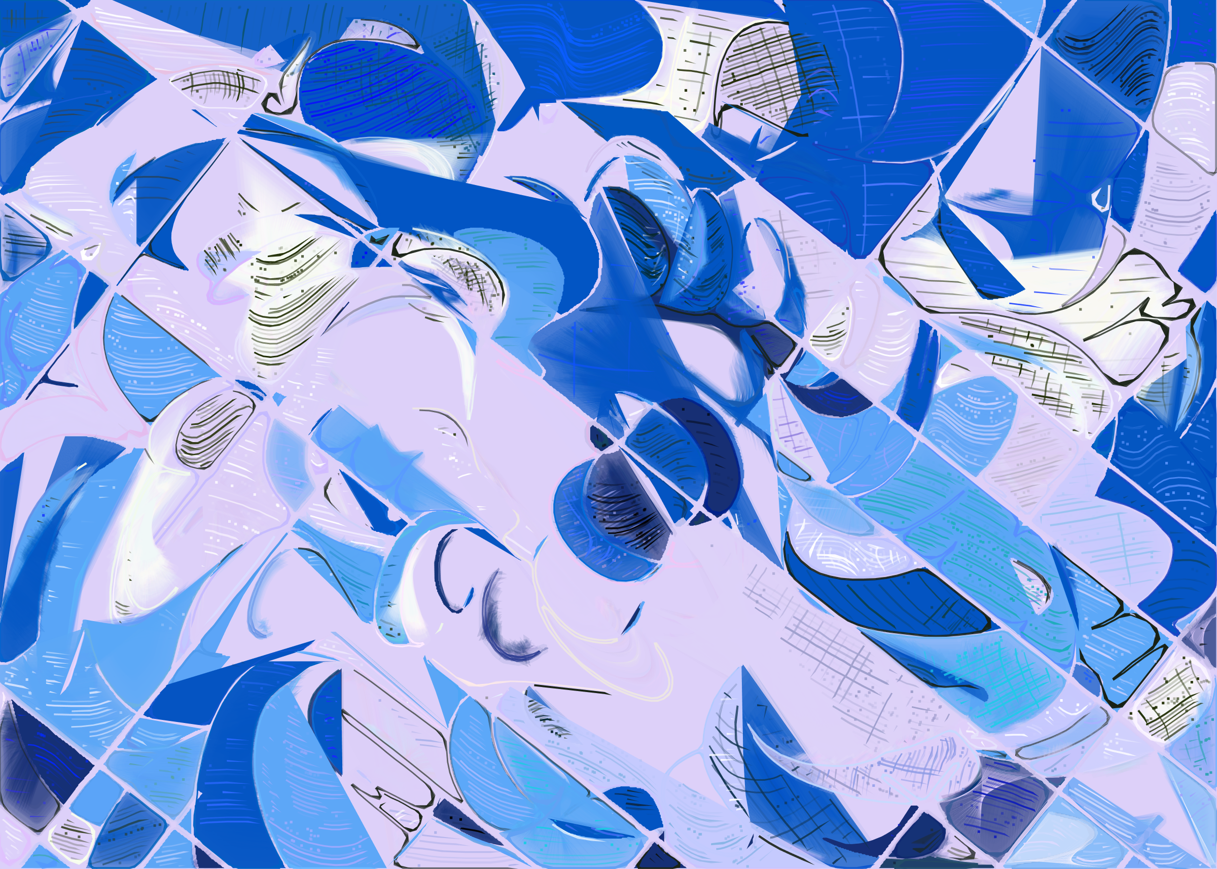 Art Blocks - Art Blocks v2 - Running Moon #420 - NFT # 334000420