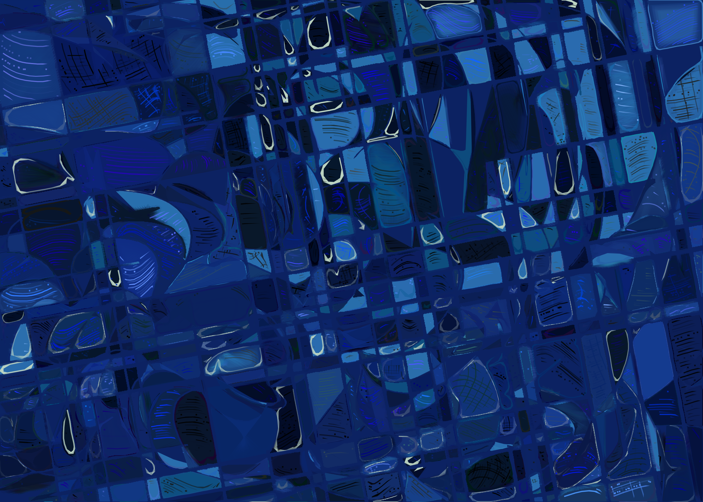 Art Blocks - Art Blocks v2 - Running Moon #433 - NFT # 334000433