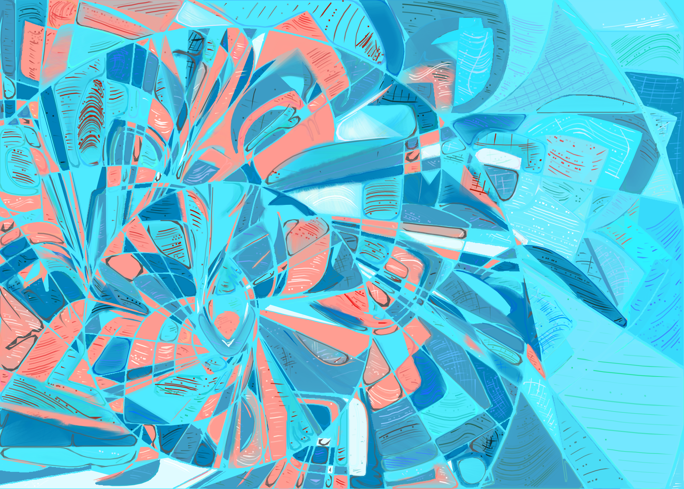 Art Blocks - Art Blocks v2 - Running Moon #436 - NFT # 334000436