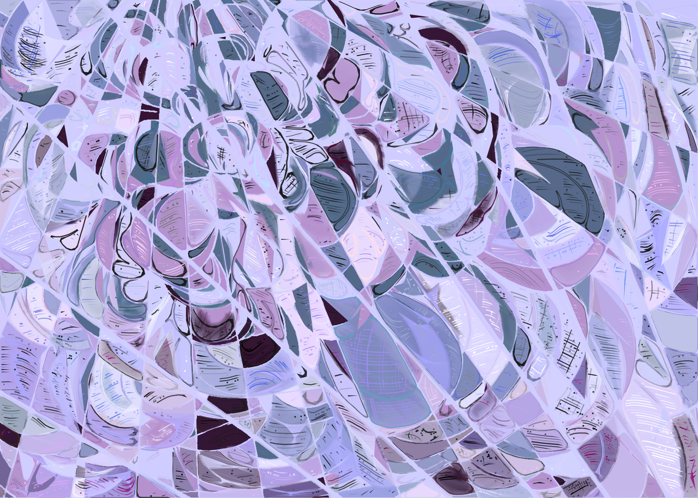 Art Blocks - Art Blocks v2 - Running Moon #438 - NFT # 334000438