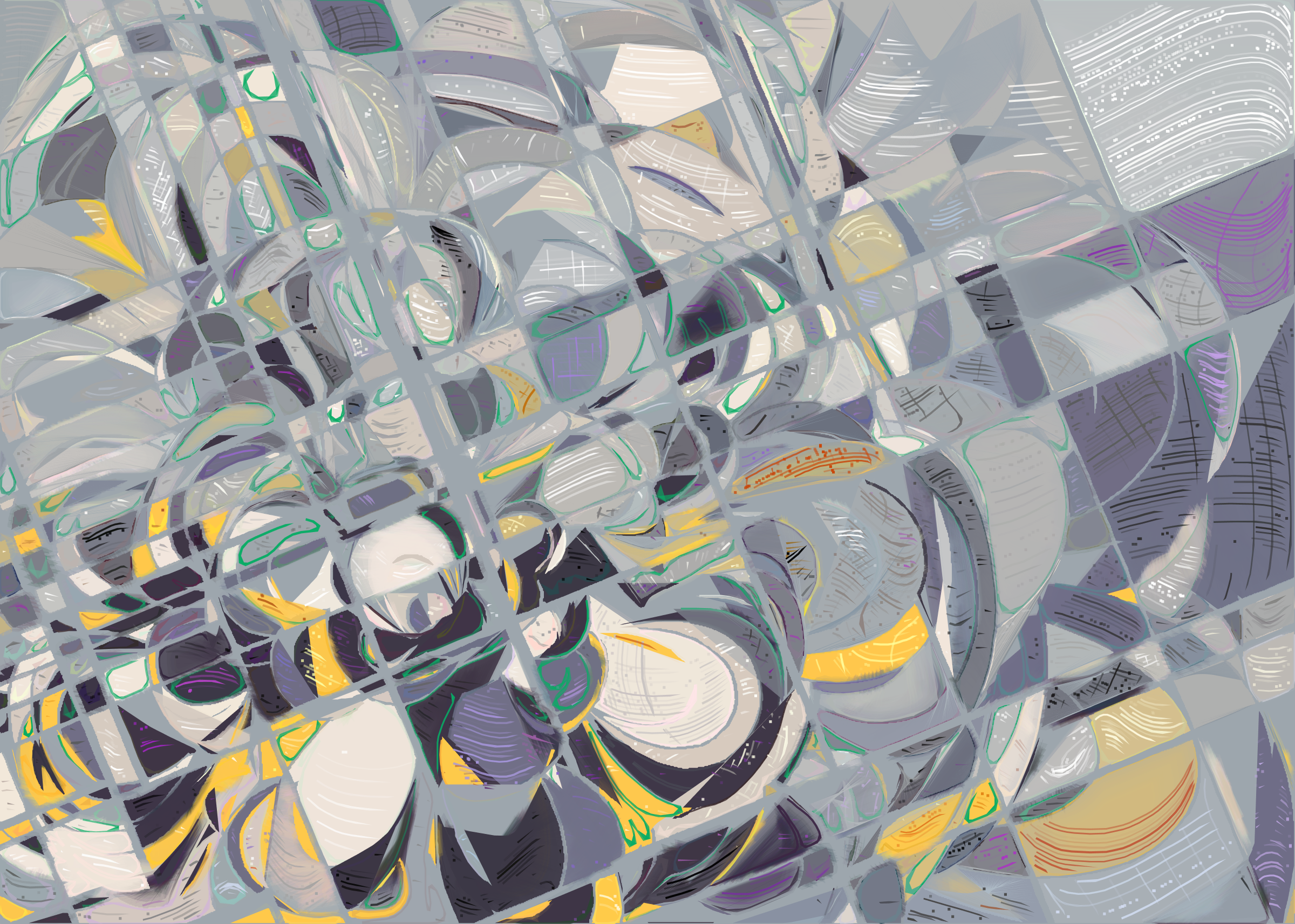 Art Blocks - Art Blocks v2 - Running Moon #440 - NFT # 334000440