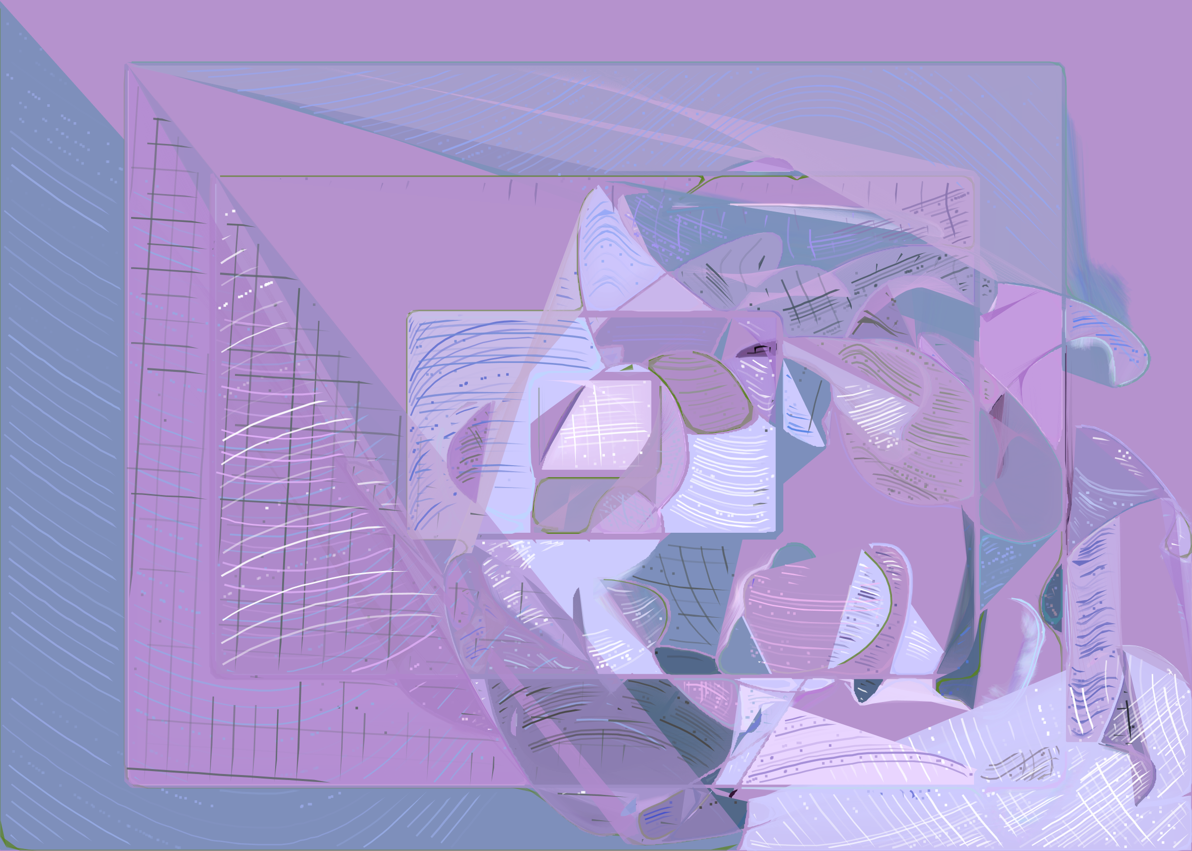 Art Blocks - Art Blocks v2 - Running Moon #449 - NFT # 334000449