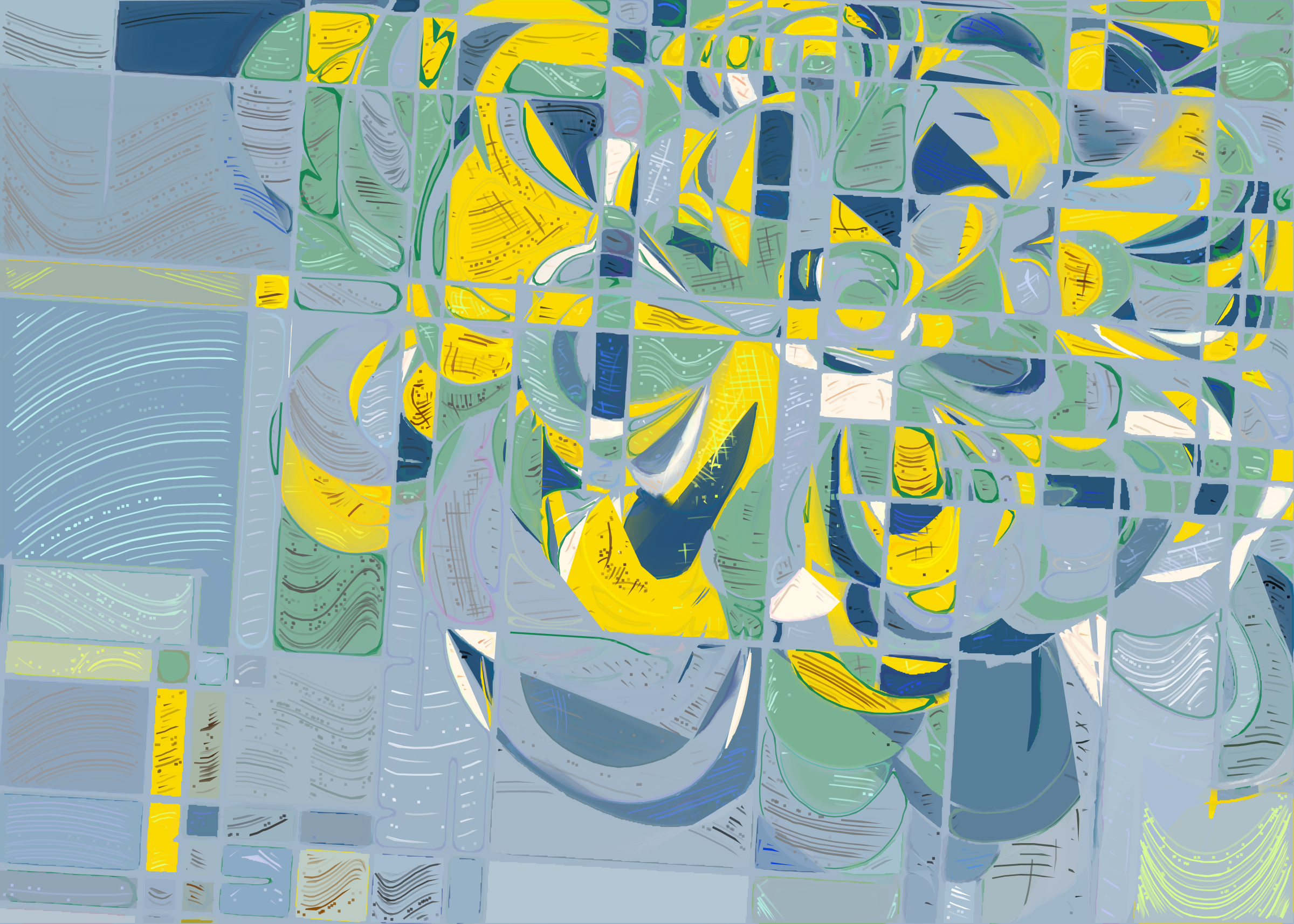 Art Blocks - Art Blocks v2 - Running Moon #450 - NFT # 334000450