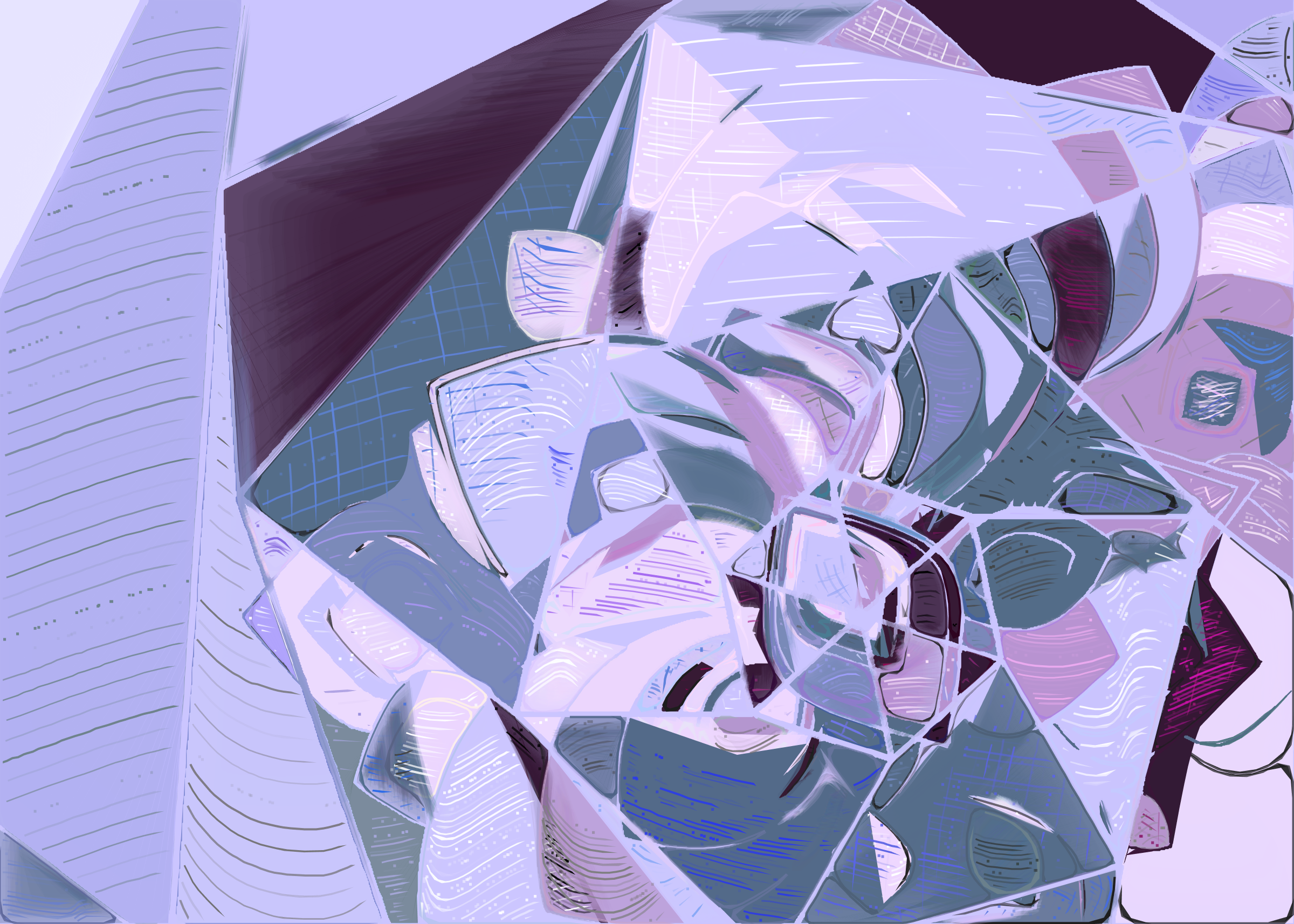 Art Blocks - Art Blocks v2 - Running Moon #451 - NFT # 334000451