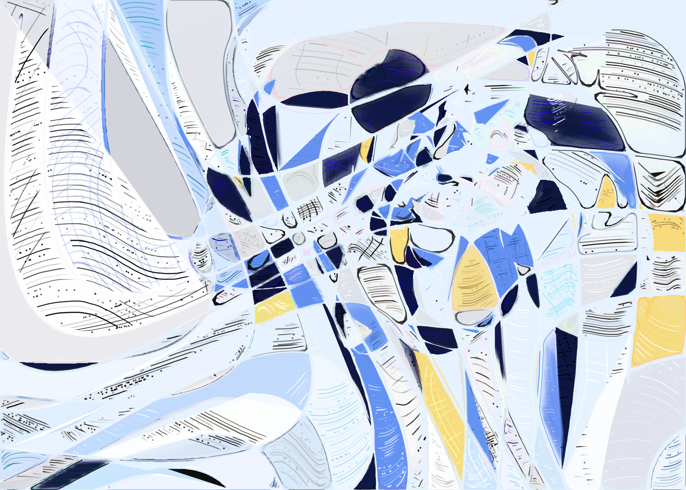 Art Blocks - Art Blocks v2 - Running Moon #455 - NFT # 334000455