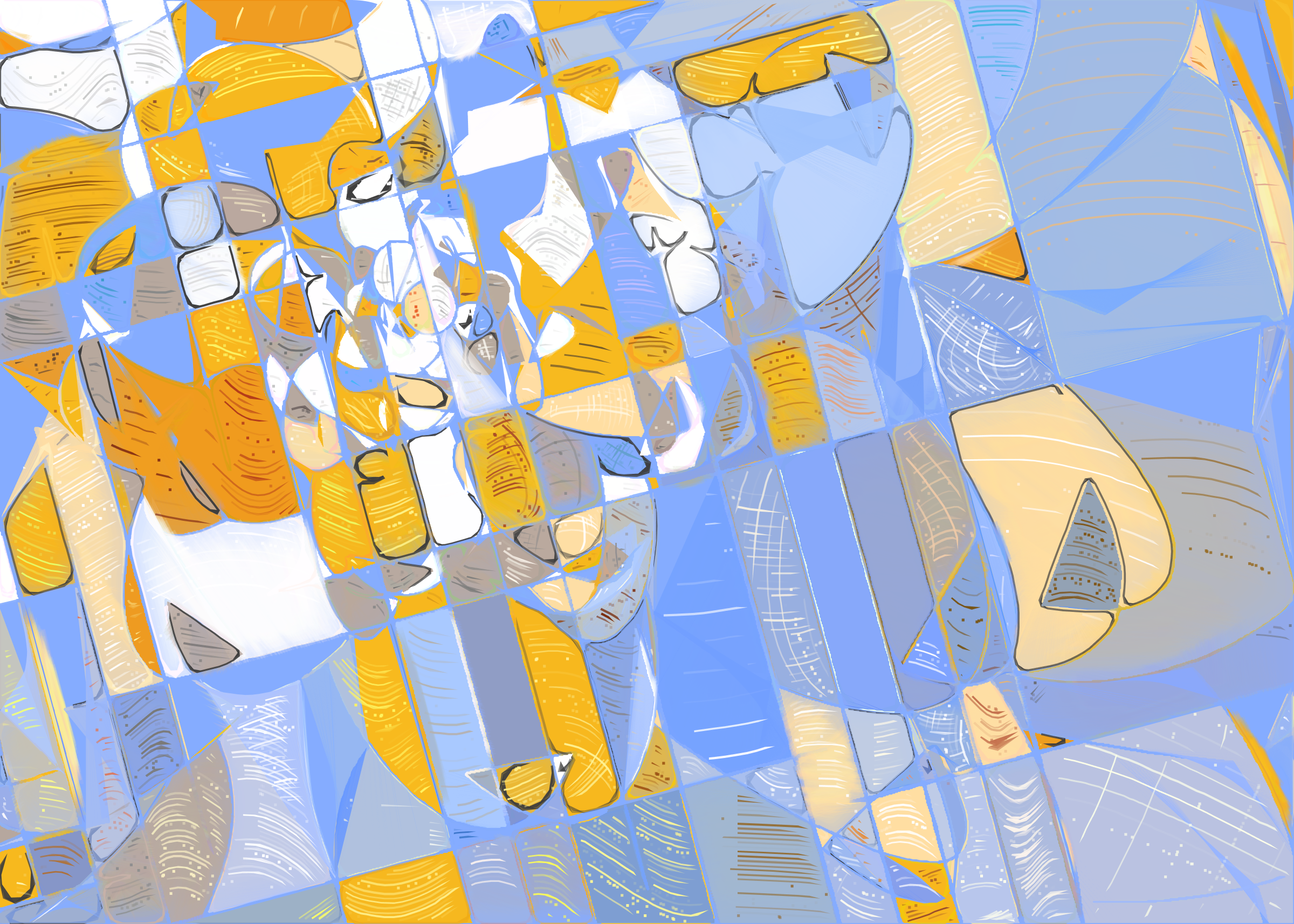 Art Blocks - Art Blocks v2 - Running Moon #457 - NFT # 334000457