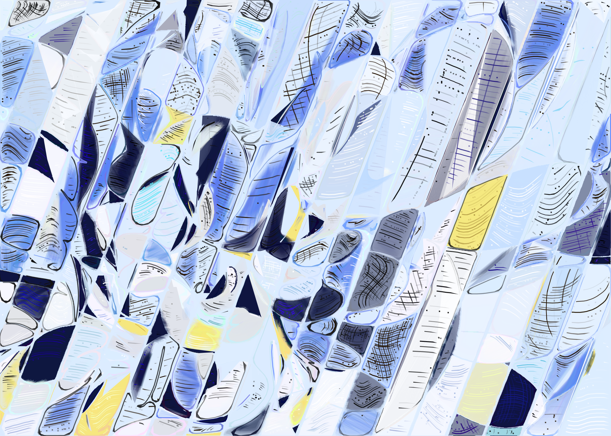 Art Blocks - Art Blocks v2 - Running Moon #461 - NFT # 334000461