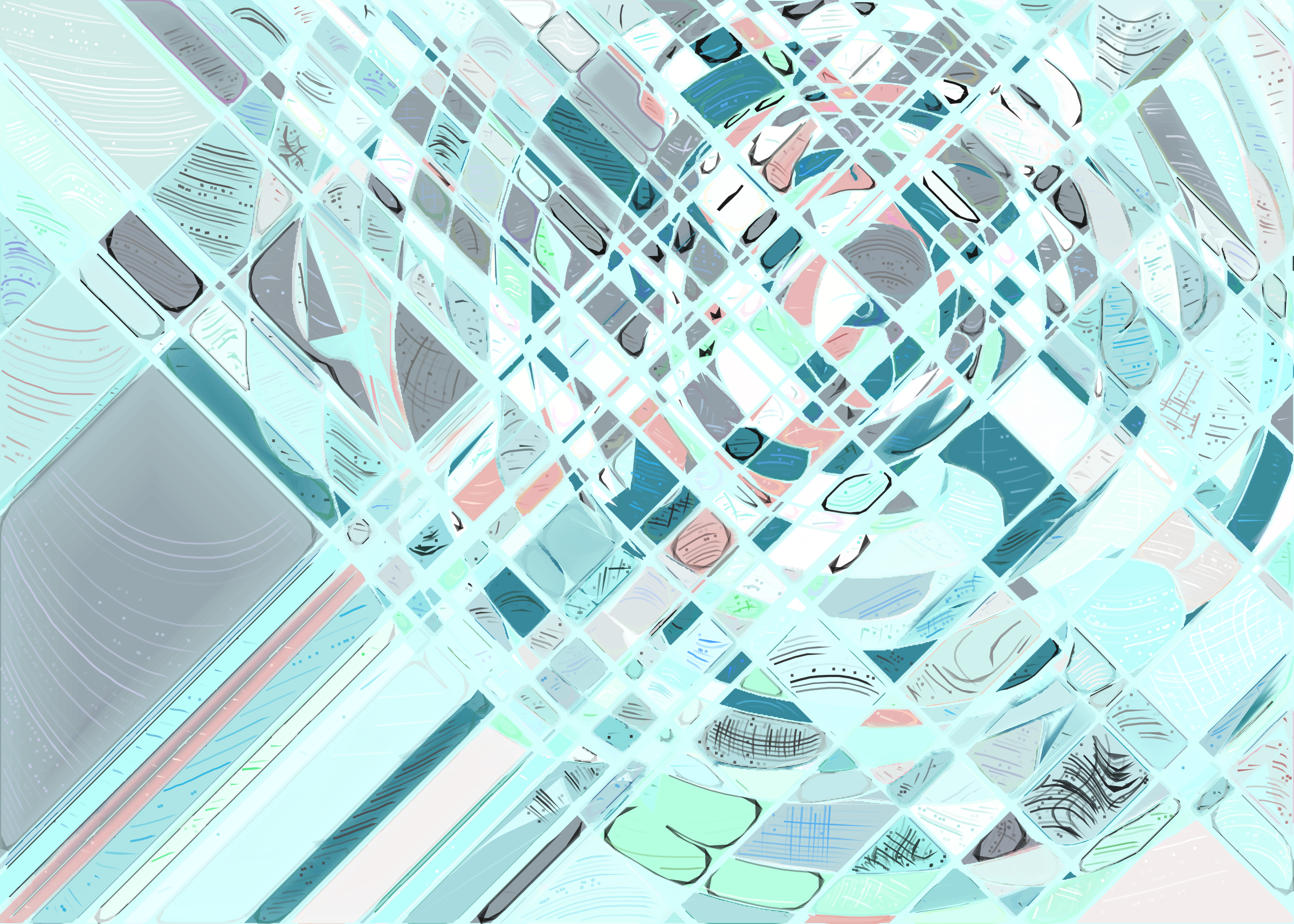 Art Blocks - Art Blocks v2 - Running Moon #463 - NFT # 334000463