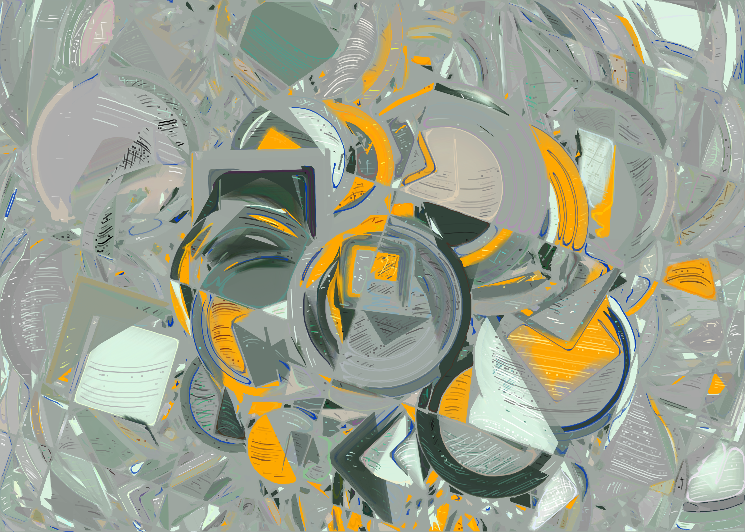 Art Blocks - Art Blocks v2 - Running Moon #466 - NFT # 334000466