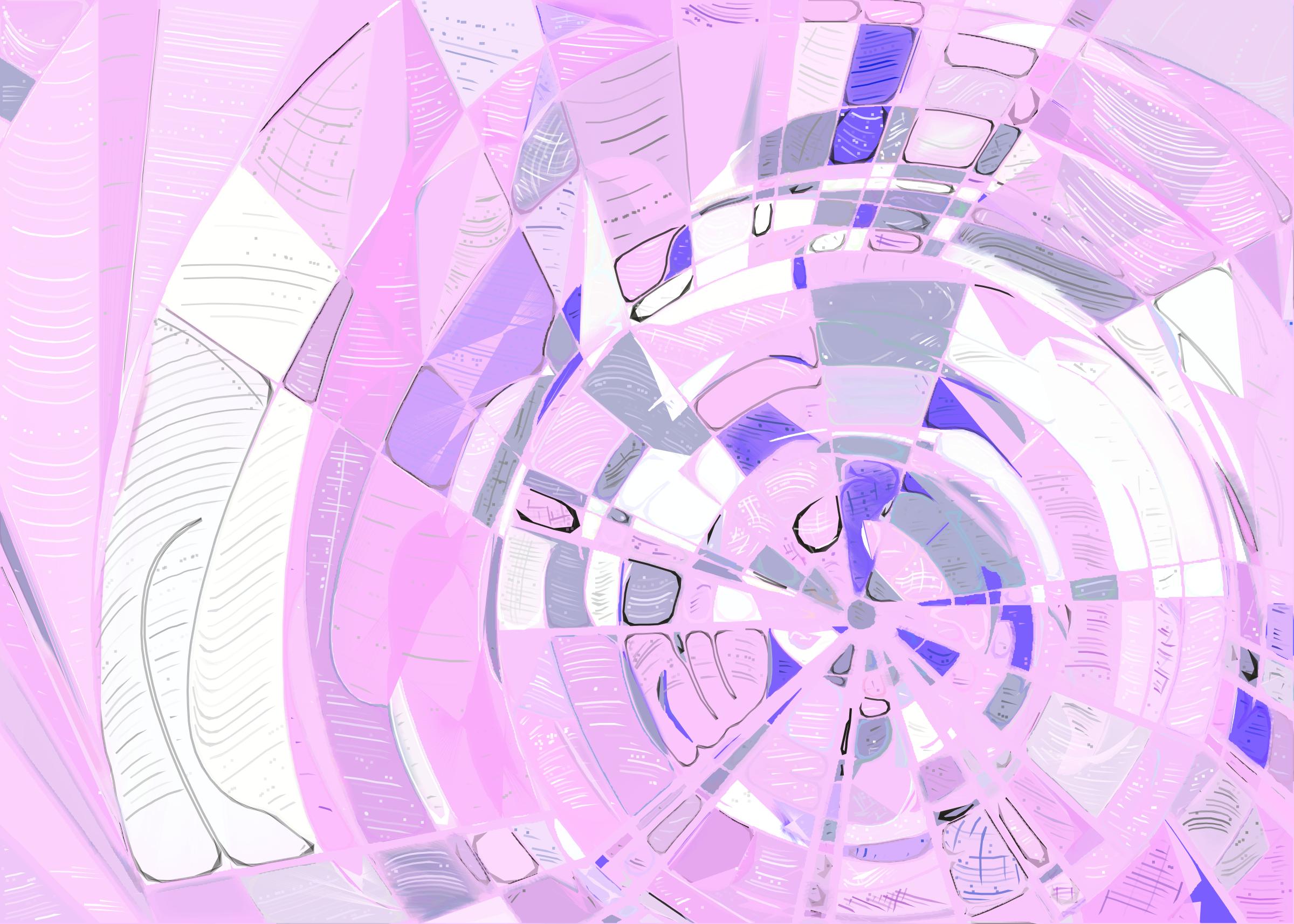 Art Blocks - Art Blocks v2 - Running Moon #467 - NFT # 334000467