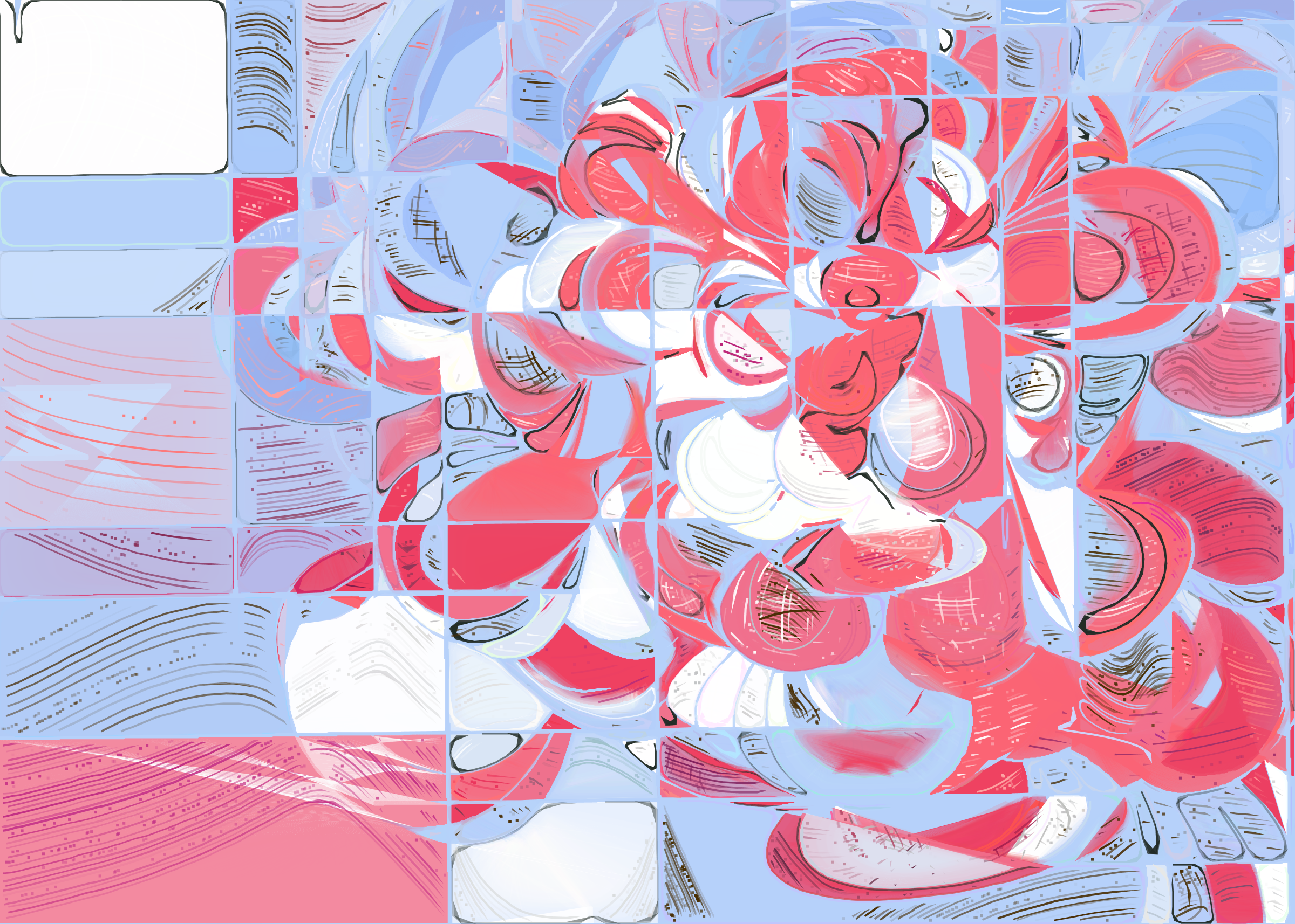 Art Blocks - Art Blocks v2 - Running Moon #475 - NFT # 334000475