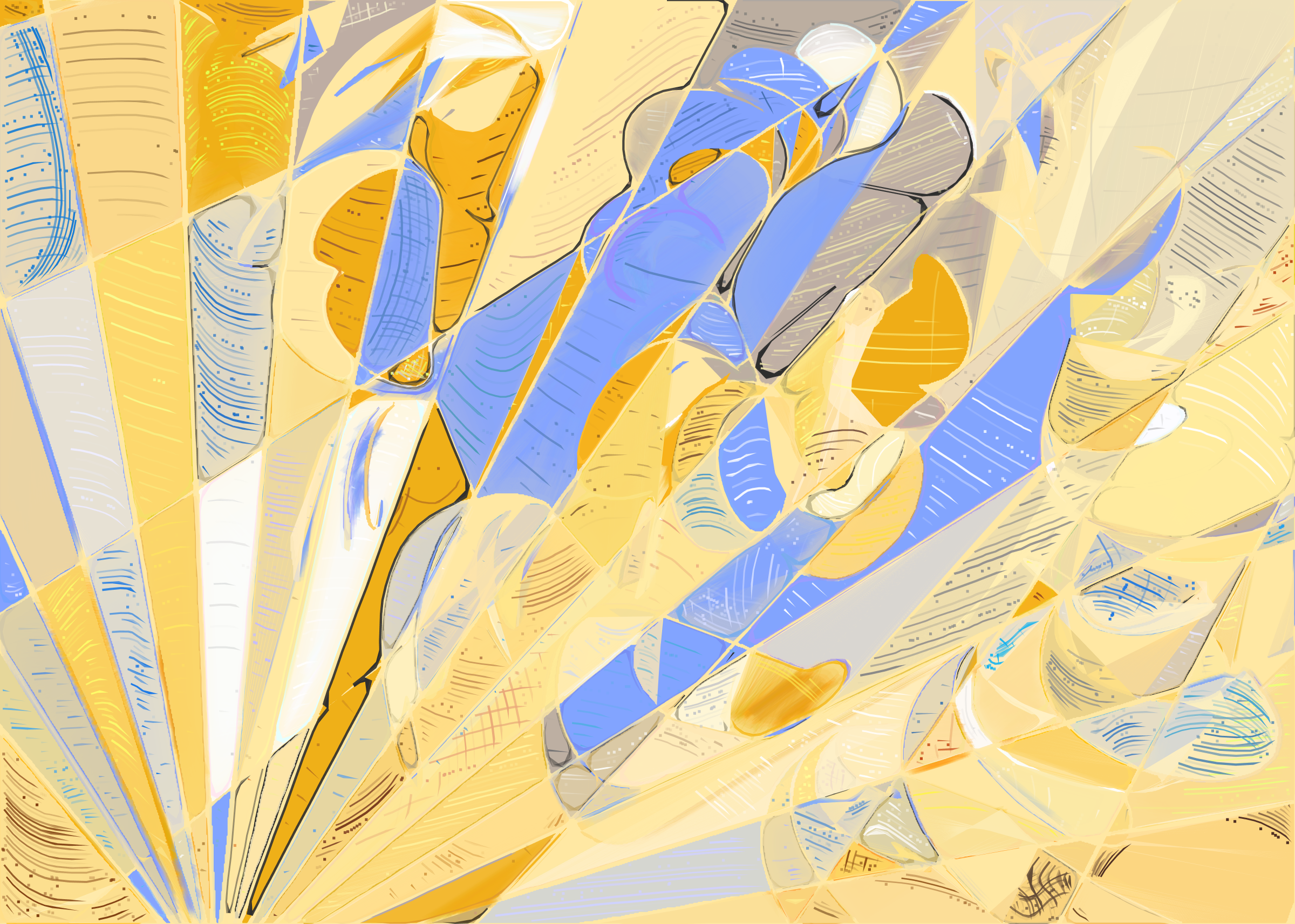 Art Blocks - Art Blocks v2 - Running Moon #482 - NFT # 334000482